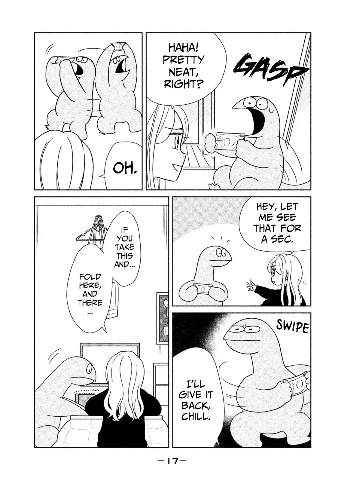 Gyaru and Dinosaur Chapter 17 page 5 - Chapter 17: Cash Cash Money