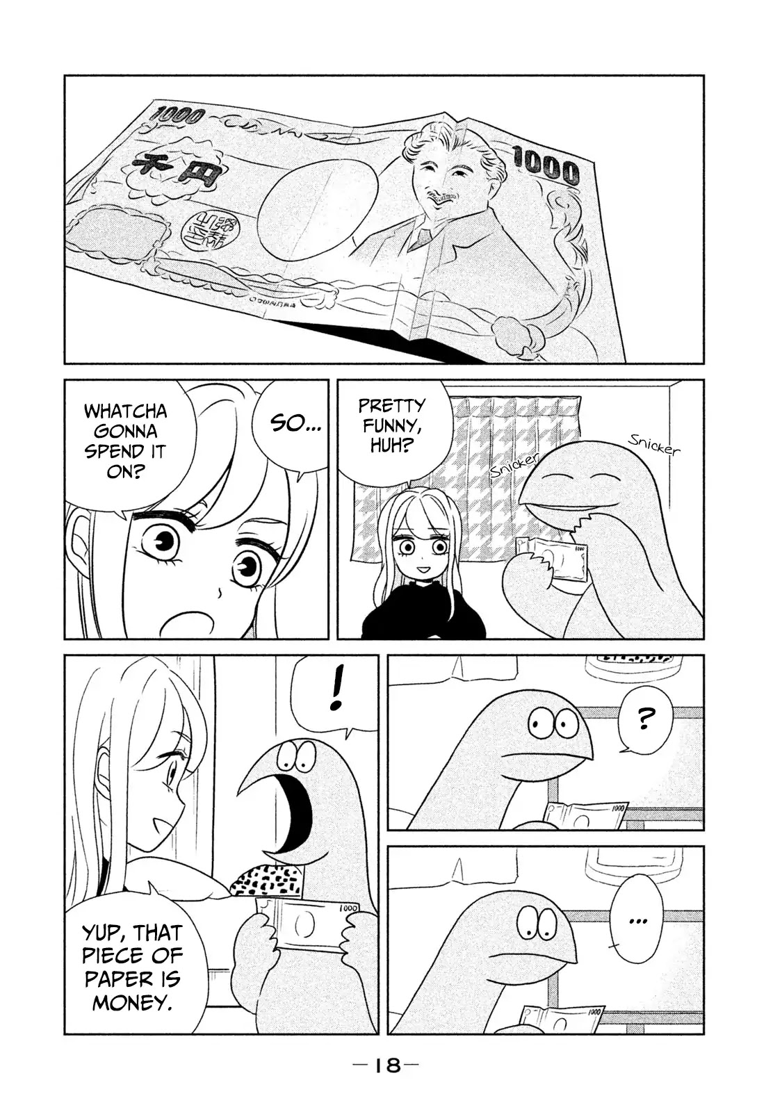 Gyaru and Dinosaur Chapter 17 page 6 - Chapter 17: Cash Cash Money