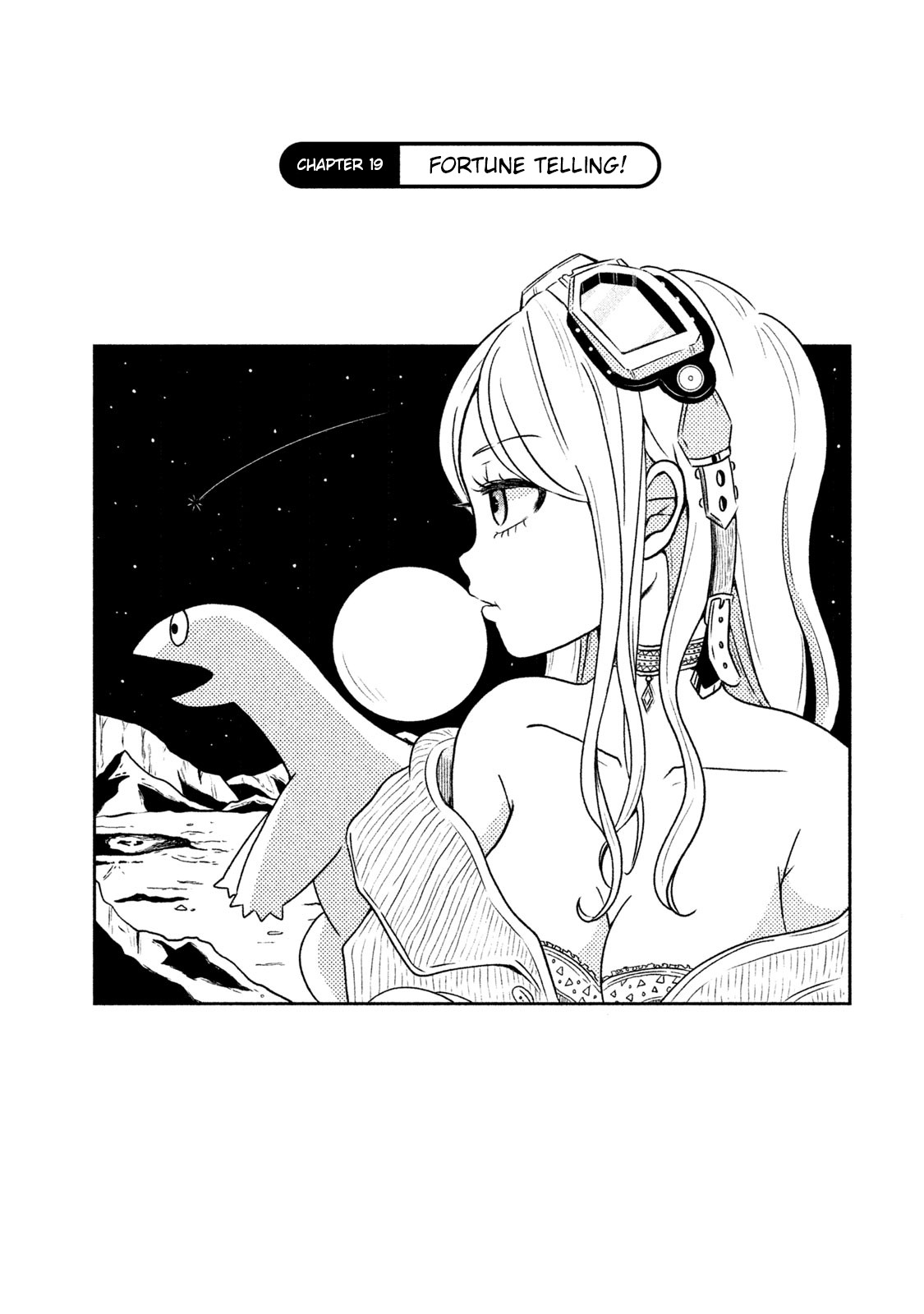Gyaru and Dinosaur Chapter 19 page 1 - Chapter 19: Fortune Telling!