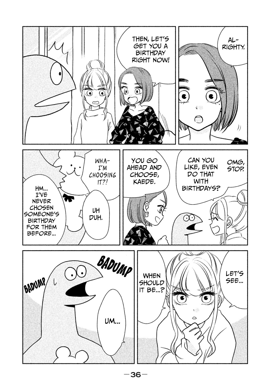 Gyaru and Dinosaur Chapter 19 page 4 - Chapter 19: Fortune Telling!