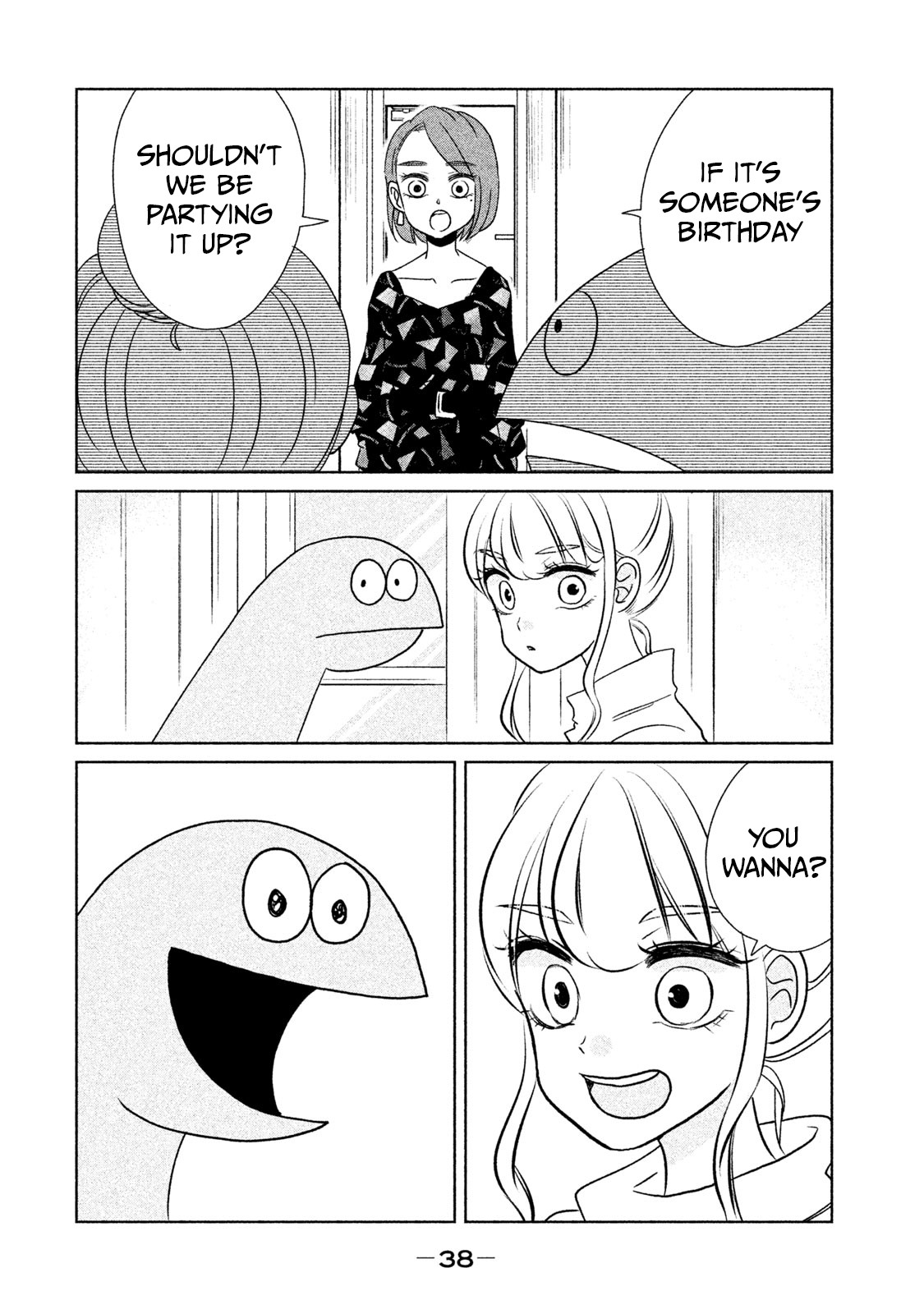 Gyaru and Dinosaur Chapter 19 page 6 - Chapter 19: Fortune Telling!