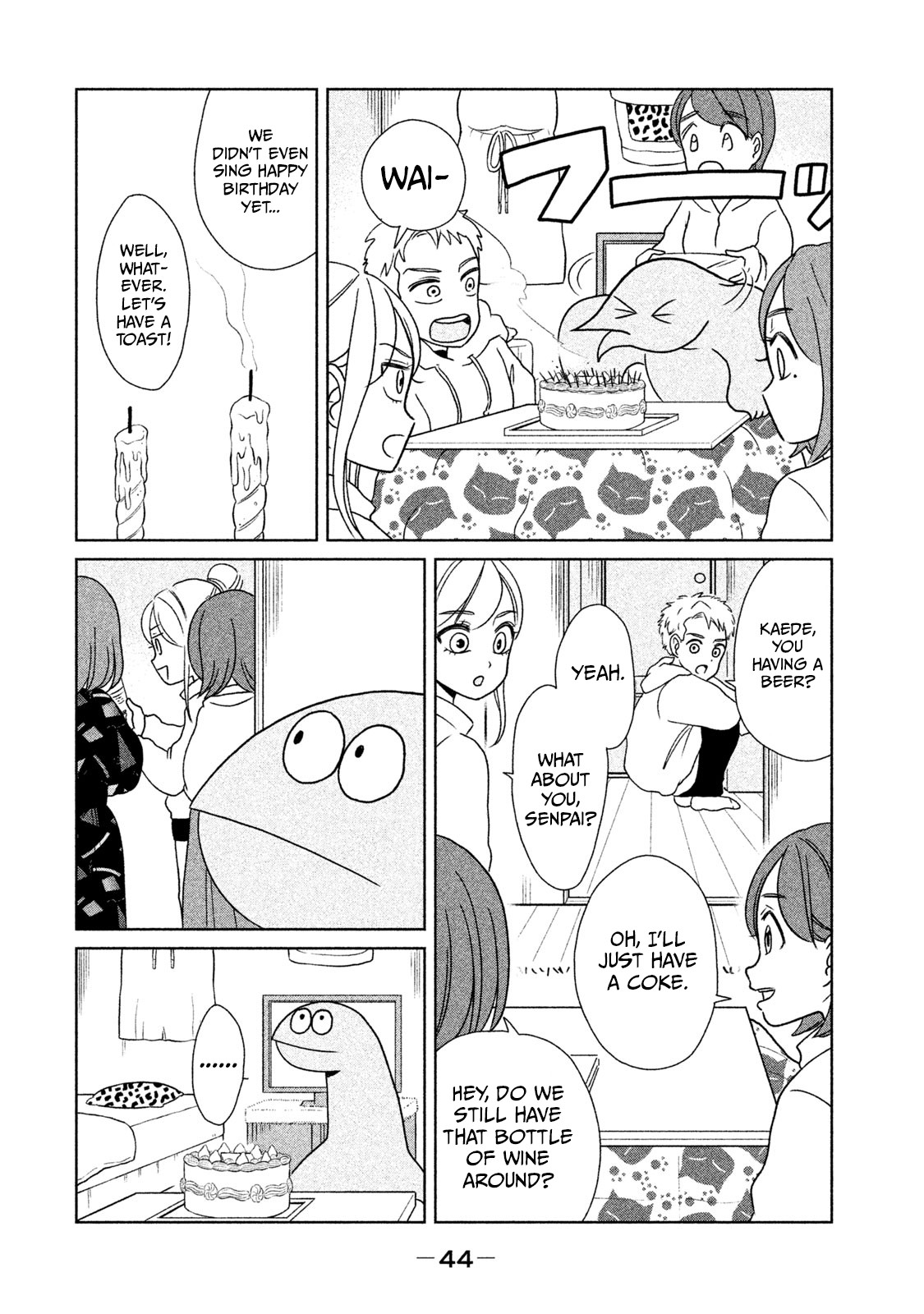 Gyaru and Dinosaur Chapter 20 page 2 - Chapter 20: It's a Birthday Party!