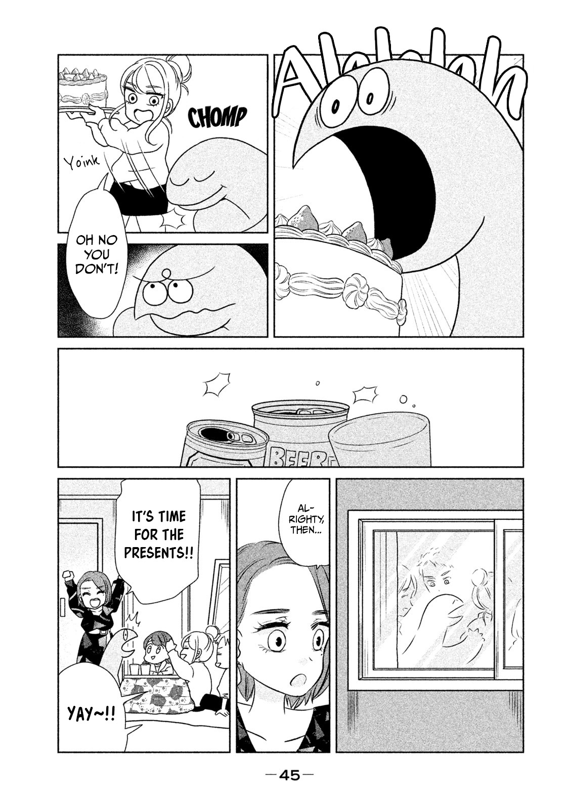 Gyaru and Dinosaur Chapter 20 page 3 - Chapter 20: It's a Birthday Party!