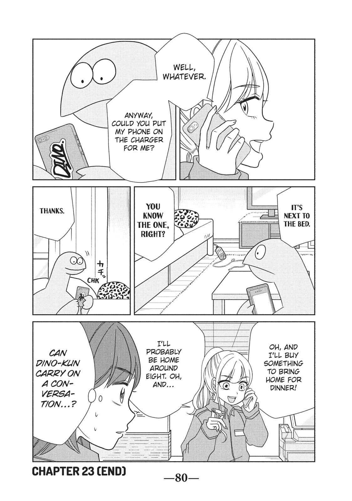 Gyaru and Dinosaur Chapter 23 page 8 - Chapter 23