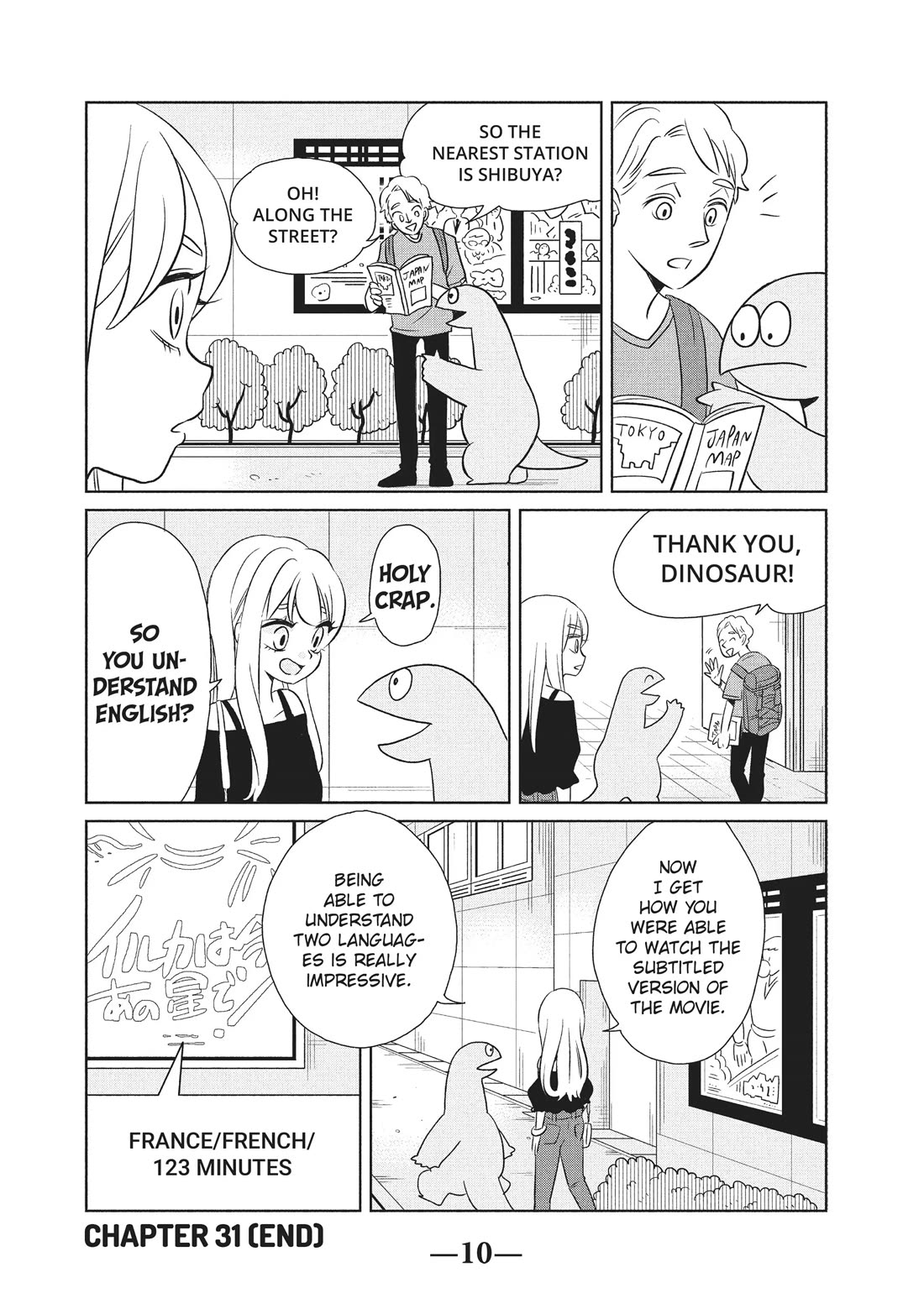 Gyaru and Dinosaur Chapter 31 page 10 - Chapter 31