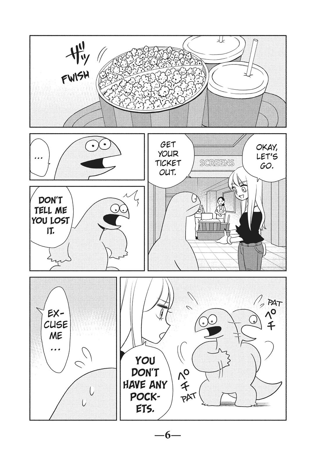 Gyaru and Dinosaur Chapter 31 page 6 - Chapter 31