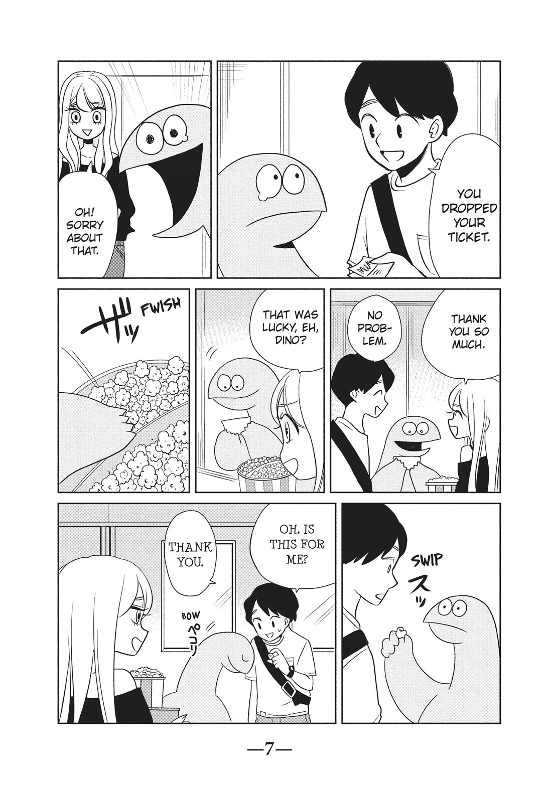 Gyaru and Dinosaur Chapter 31 page 7 - Chapter 31