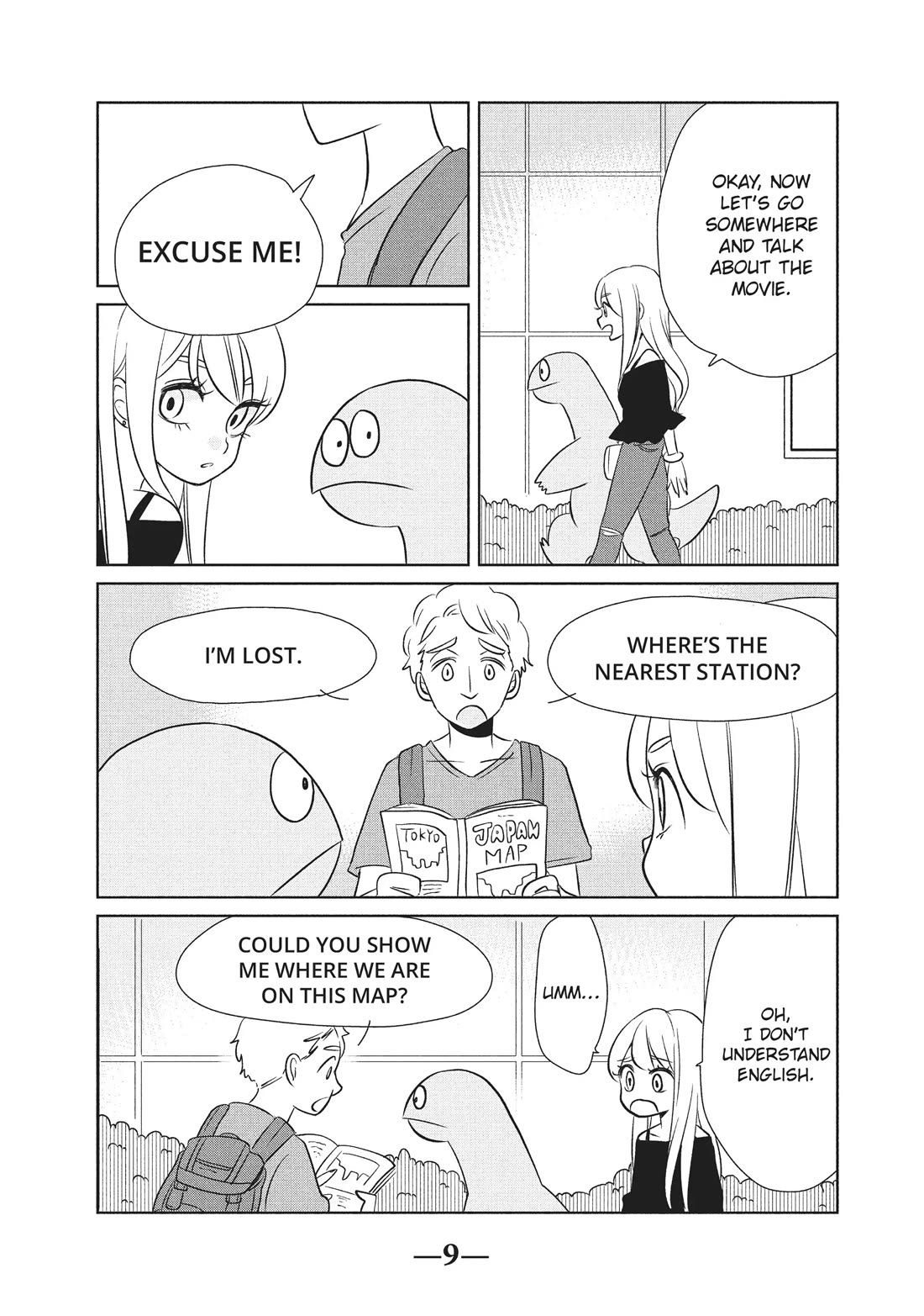 Gyaru and Dinosaur Chapter 31 page 9 - Chapter 31