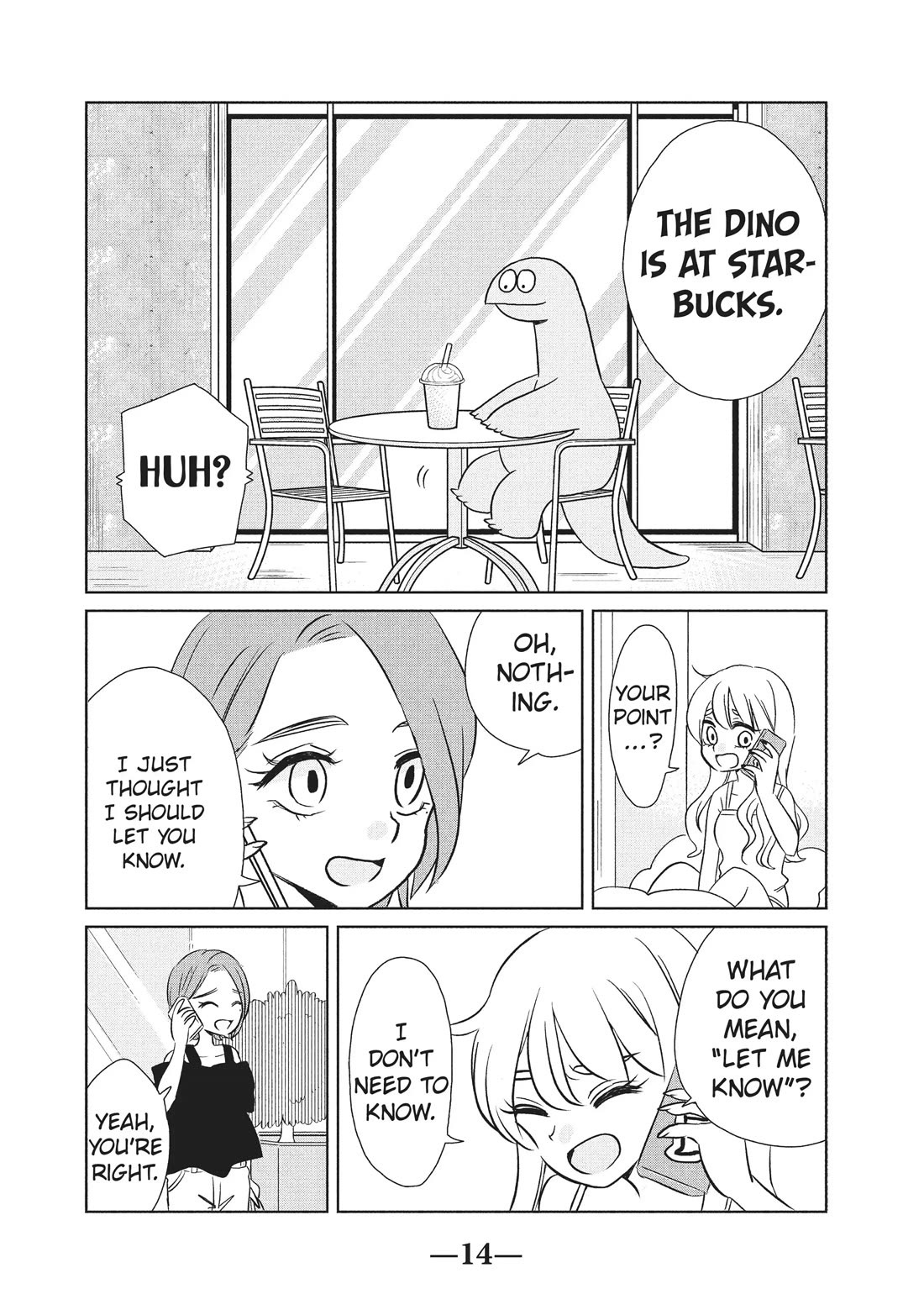 Gyaru and Dinosaur Chapter 32 page 2 - Chapter 32