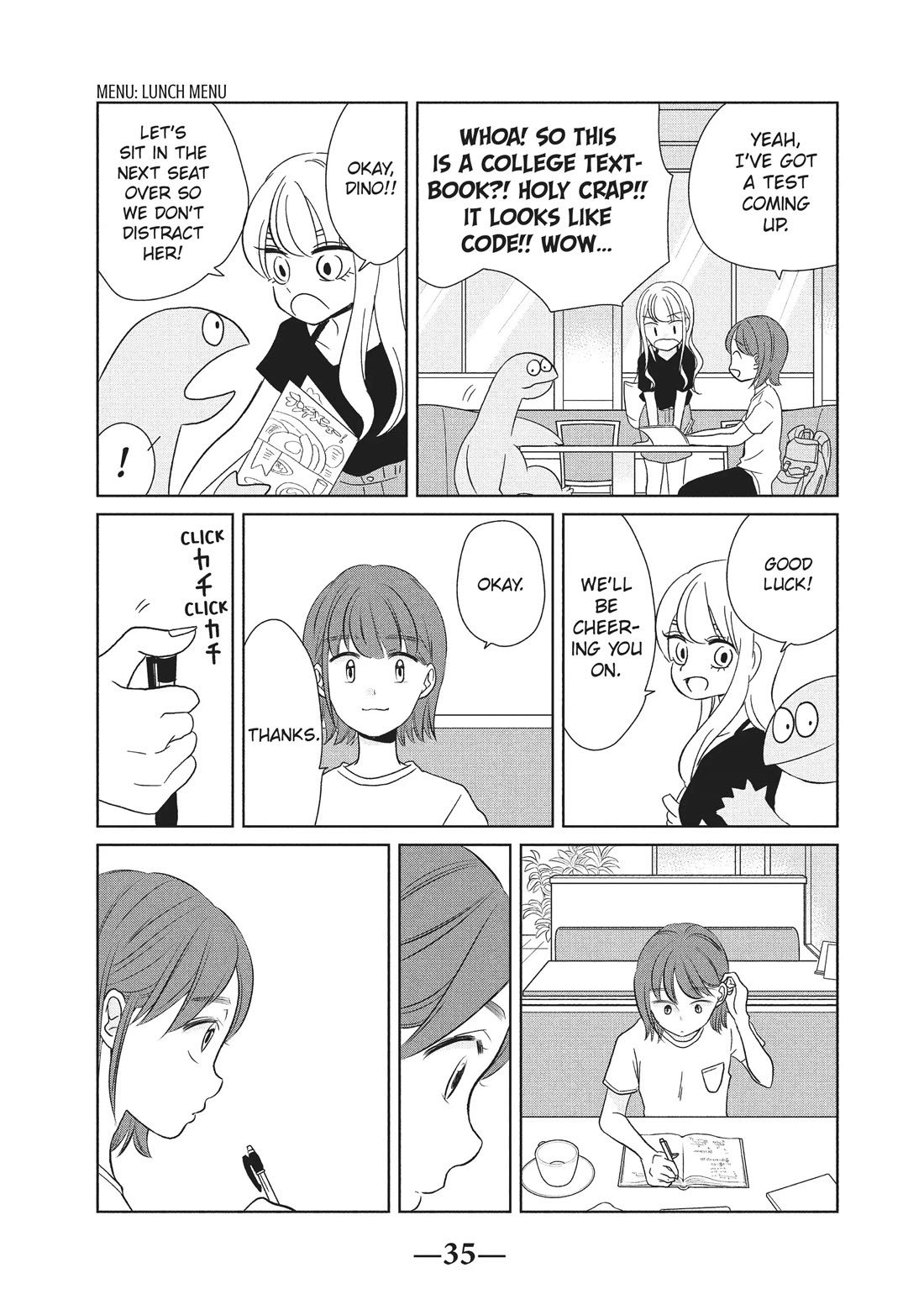 Gyaru and Dinosaur Chapter 34 page 3 - Chapter 34