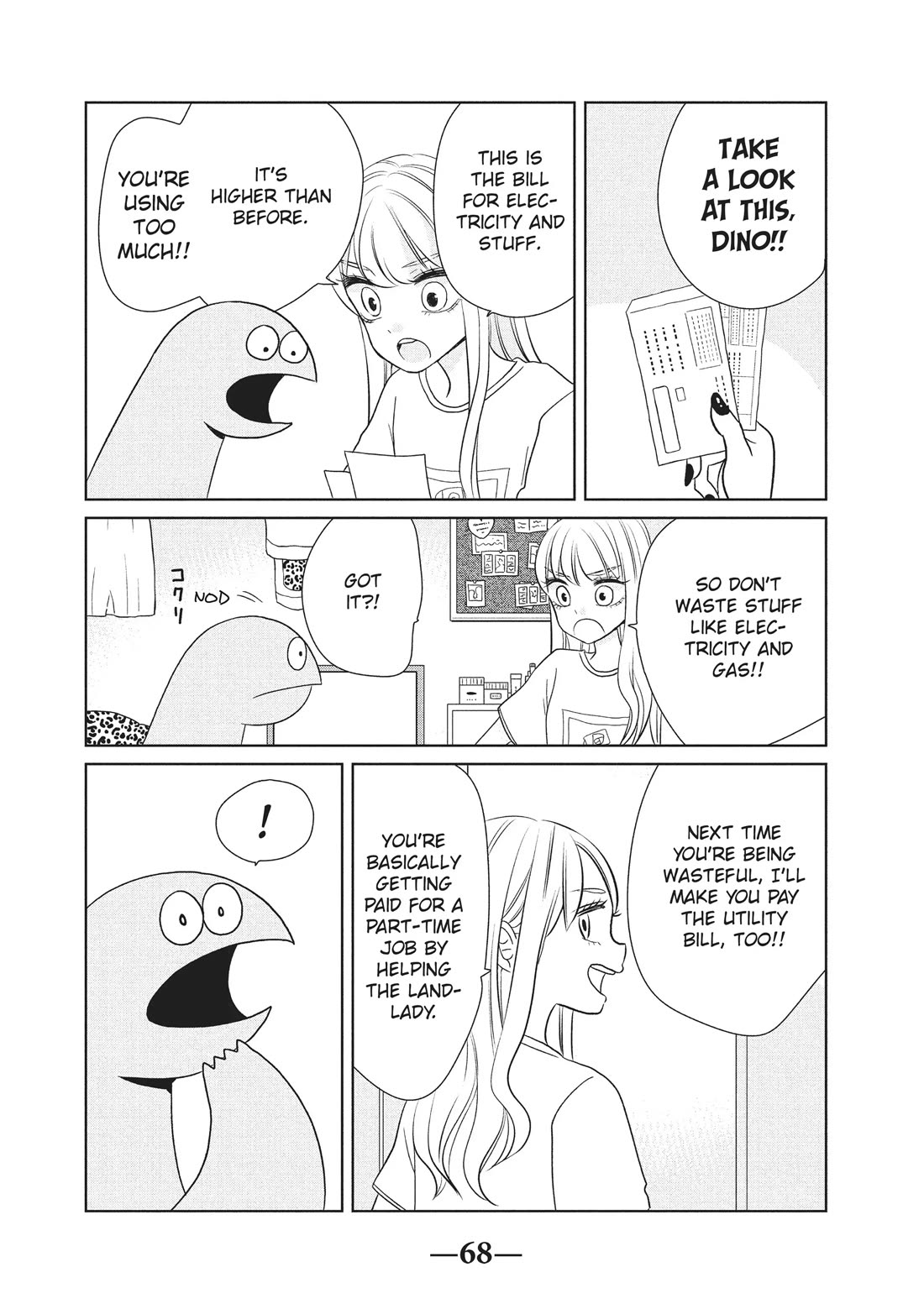 Gyaru and Dinosaur Chapter 37 page 6 - Chapter 37