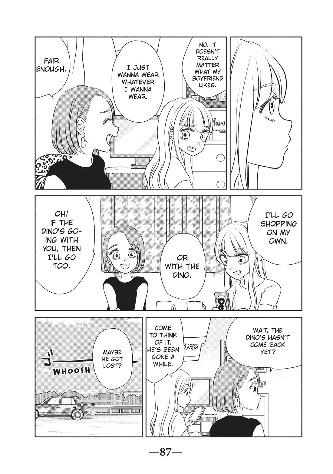 Gyaru and Dinosaur Chapter 39 page 5 - Chapter 39