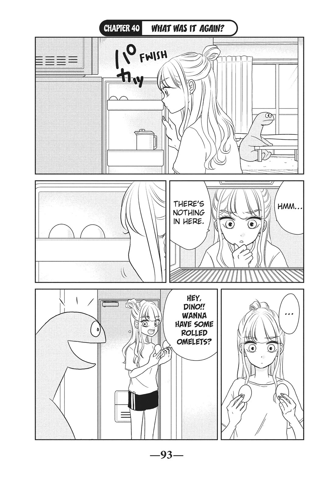 Gyaru and Dinosaur Chapter 40 page 1 - Chapter 40
