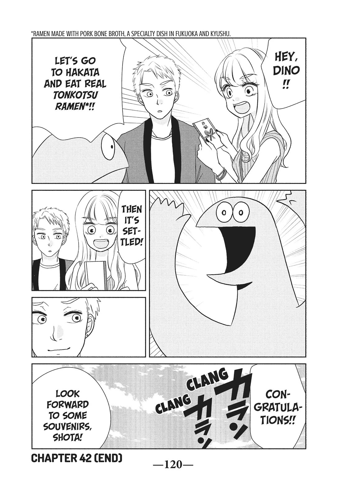 Gyaru and Dinosaur Chapter 42 page 8 - Chapter 42