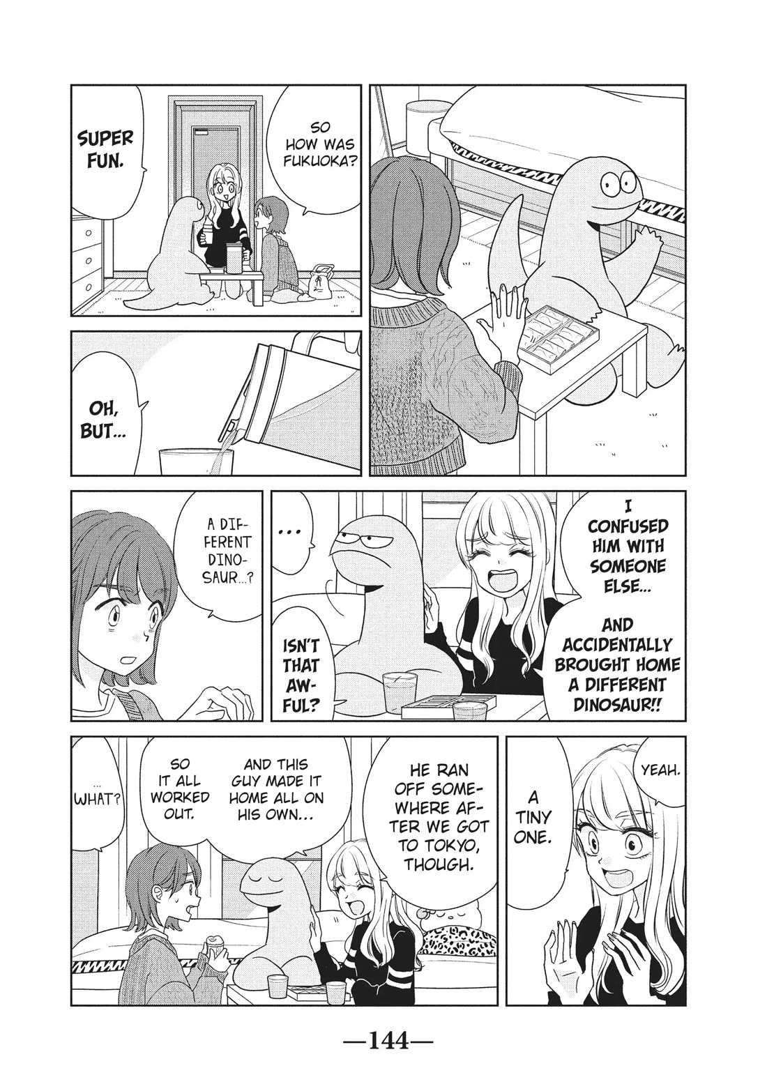 Gyaru and Dinosaur Chapter 45 page 2 - Chapter 45