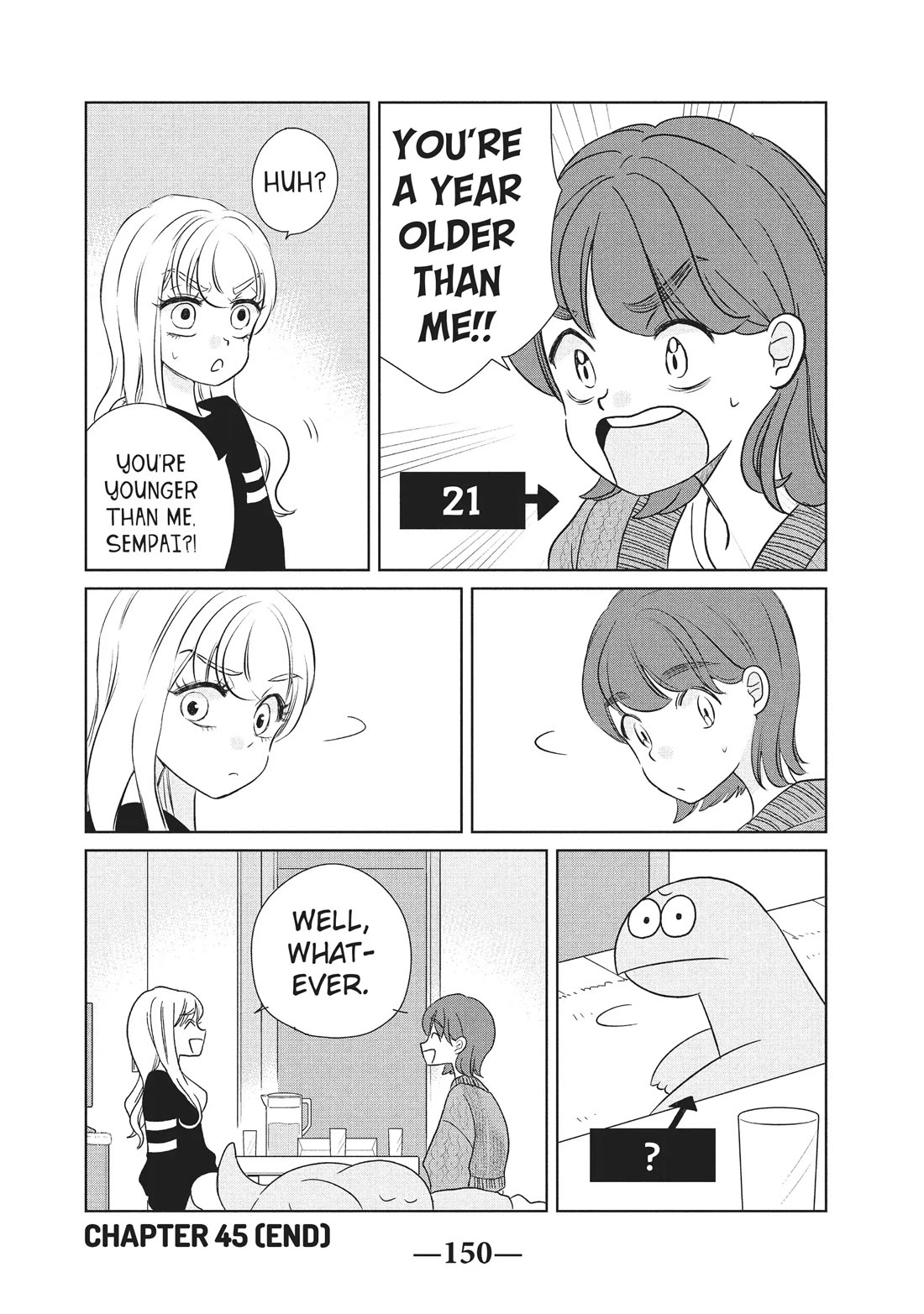 Gyaru and Dinosaur Chapter 45 page 8 - Chapter 45
