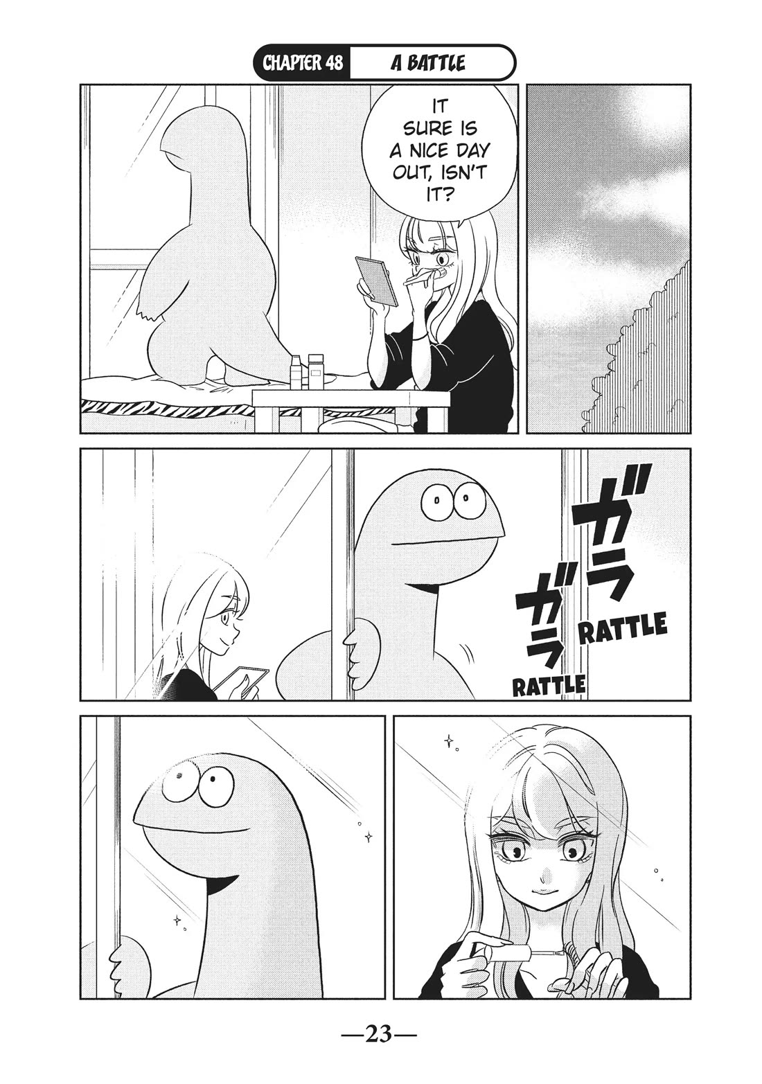 Gyaru and Dinosaur Chapter 48 page 1 - Chapter 48