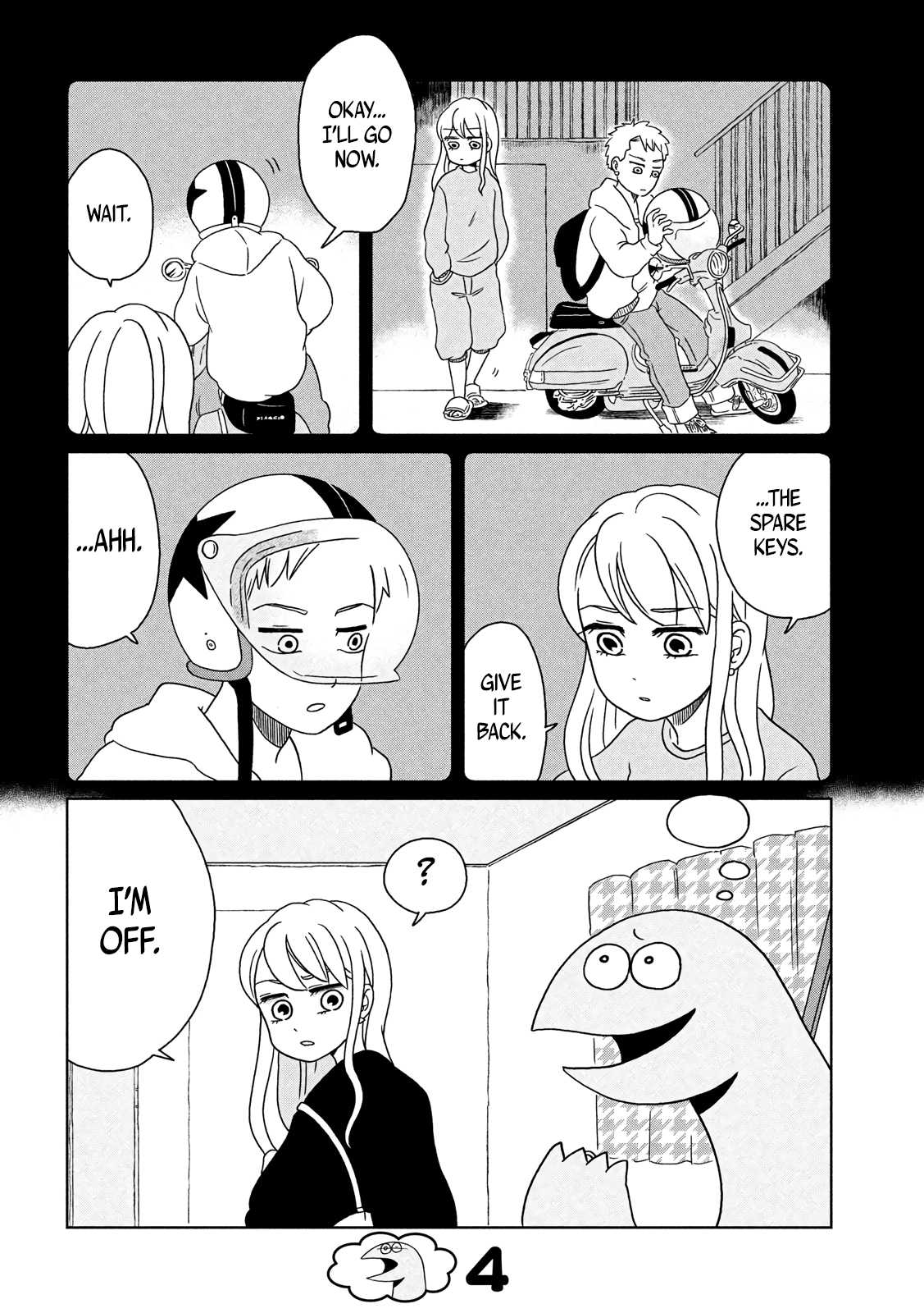 Gyaru and Dinosaur Chapter 5 page 4 - Chapter 5: Shopping