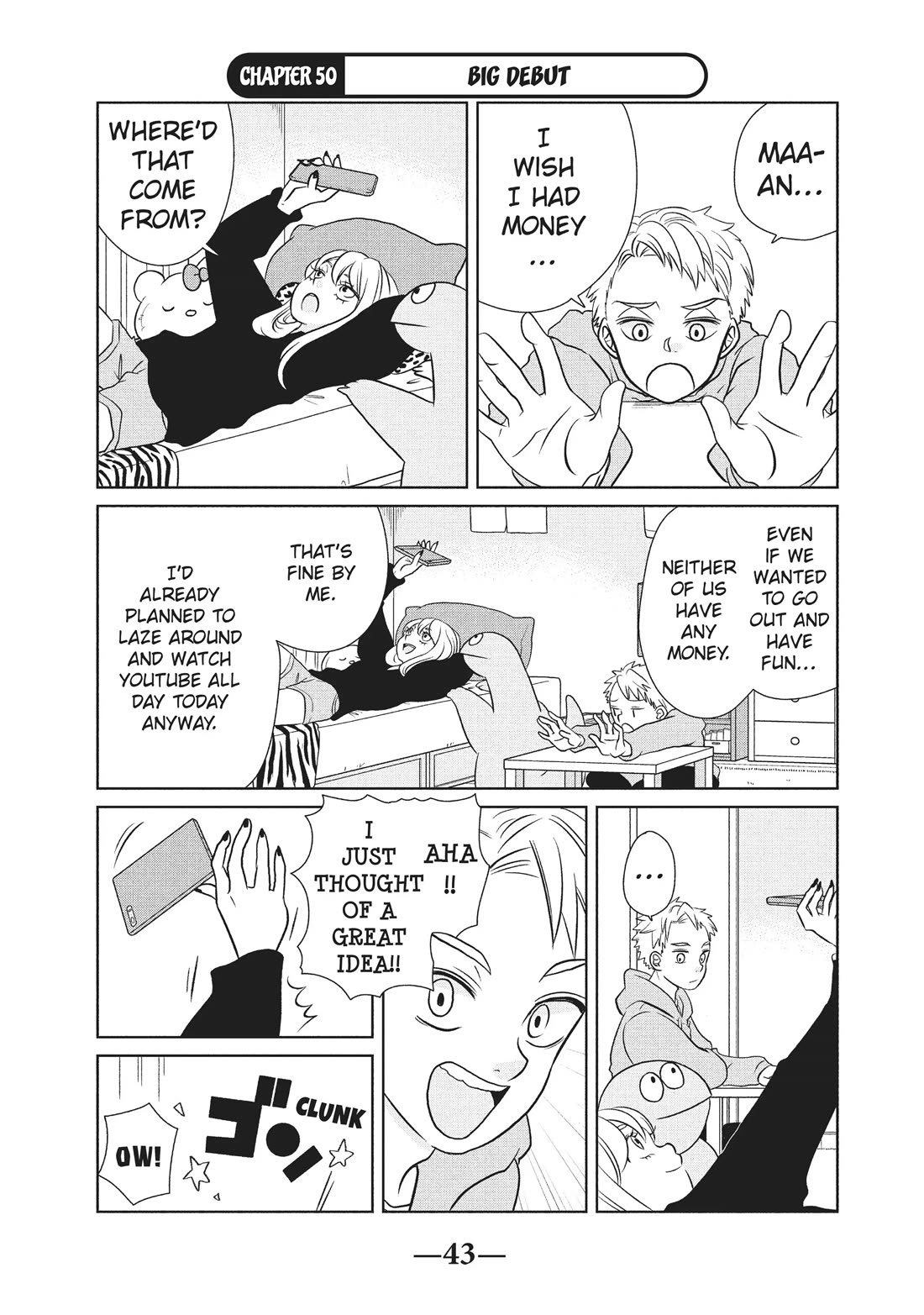 Gyaru and Dinosaur Chapter 50 page 1 - Chapter 50