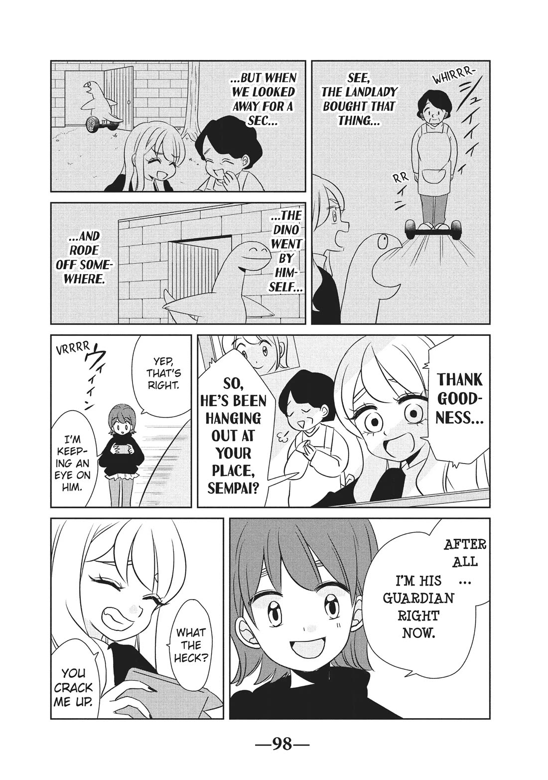 Gyaru and Dinosaur Chapter 55 page 6 - Chapter 55