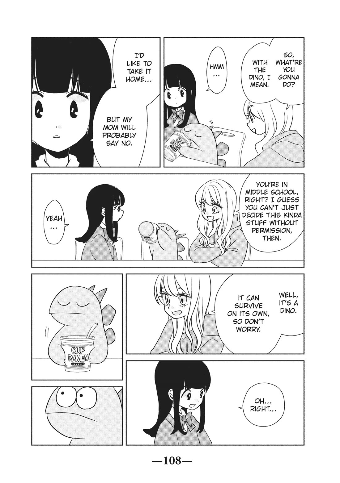 Gyaru and Dinosaur Chapter 56 page 6 - Chapter 56