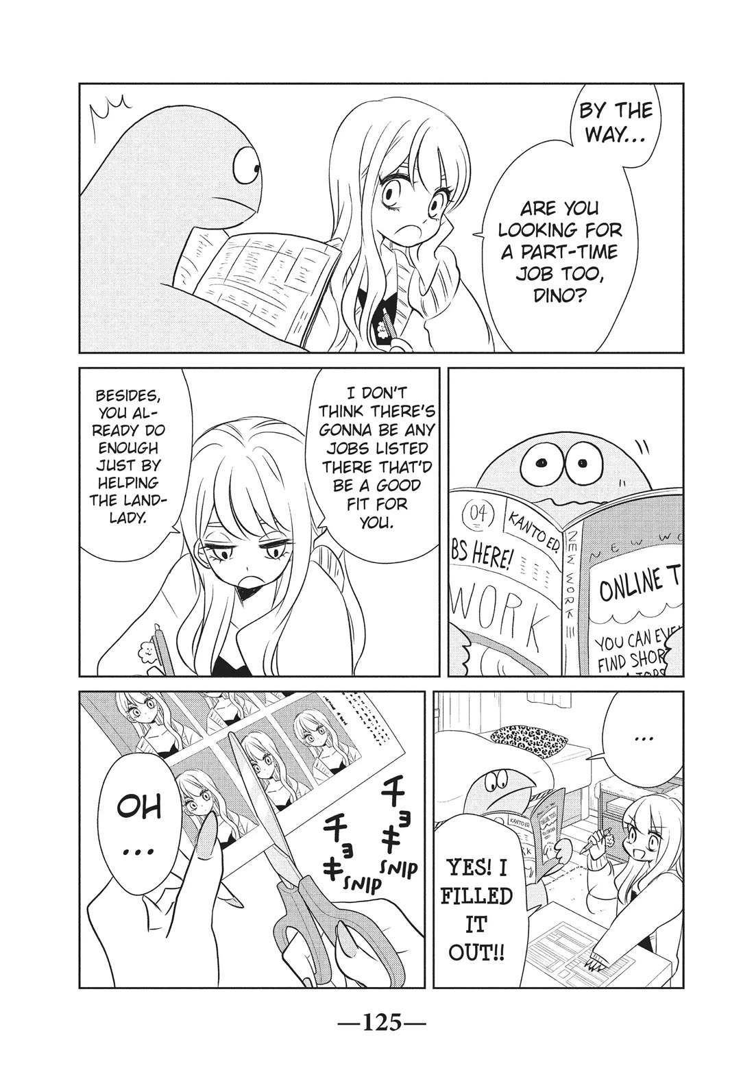 Gyaru and Dinosaur Chapter 58 page 3 - Chapter 58