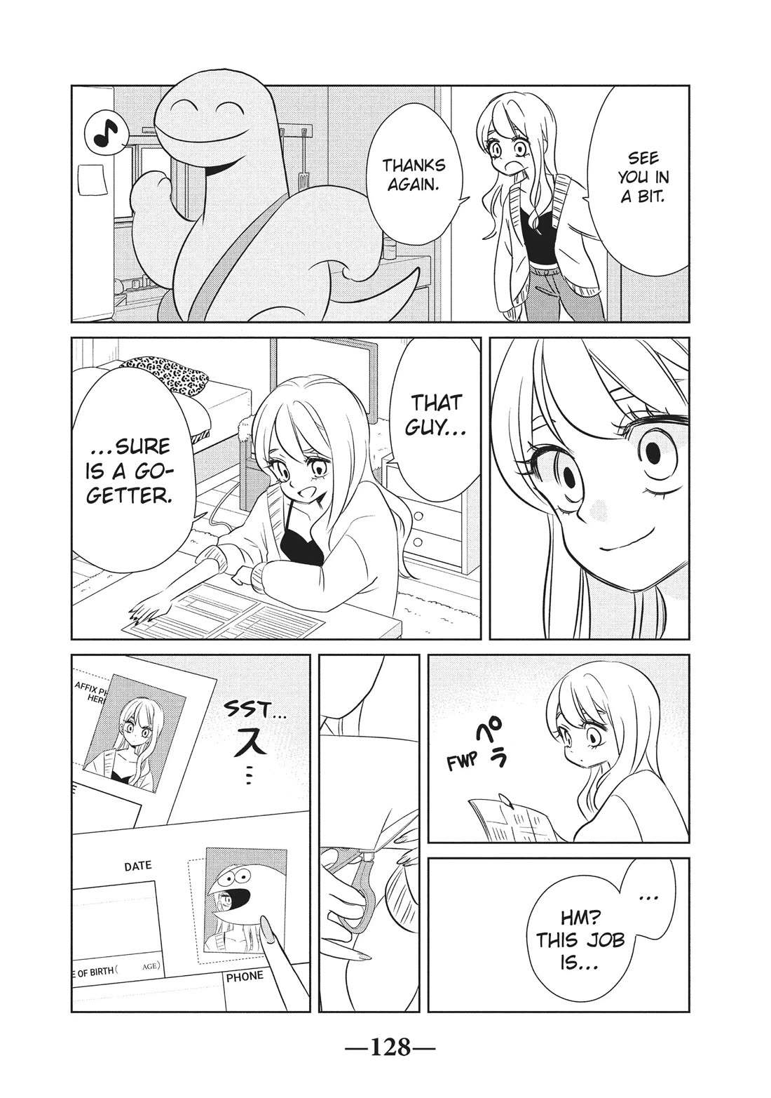 Gyaru and Dinosaur Chapter 58 page 6 - Chapter 58