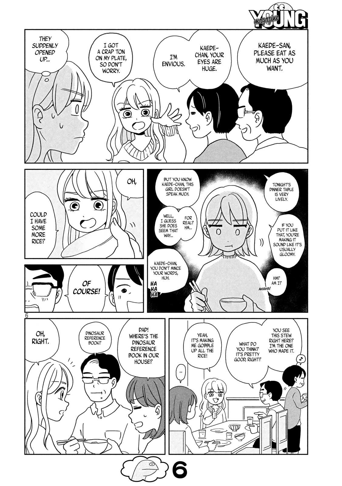 Gyaru and Dinosaur Chapter 6 page 6 - Chapter 6: Walking Along the Street