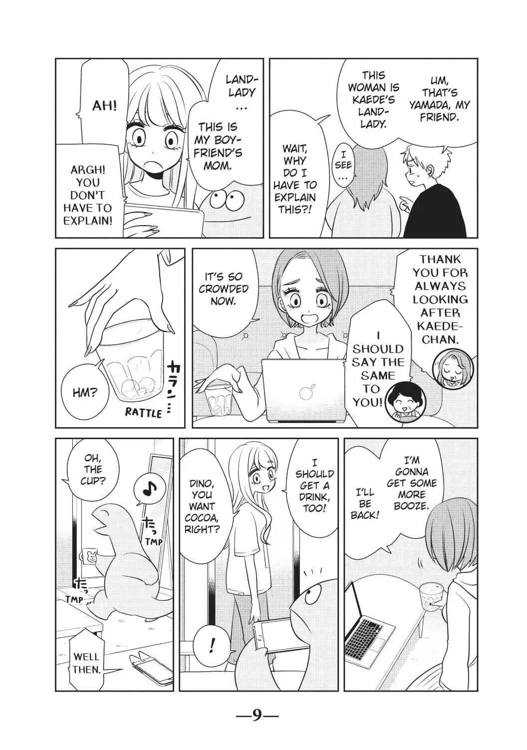 Gyaru and Dinosaur Chapter 61 page 9 - Chapter 61