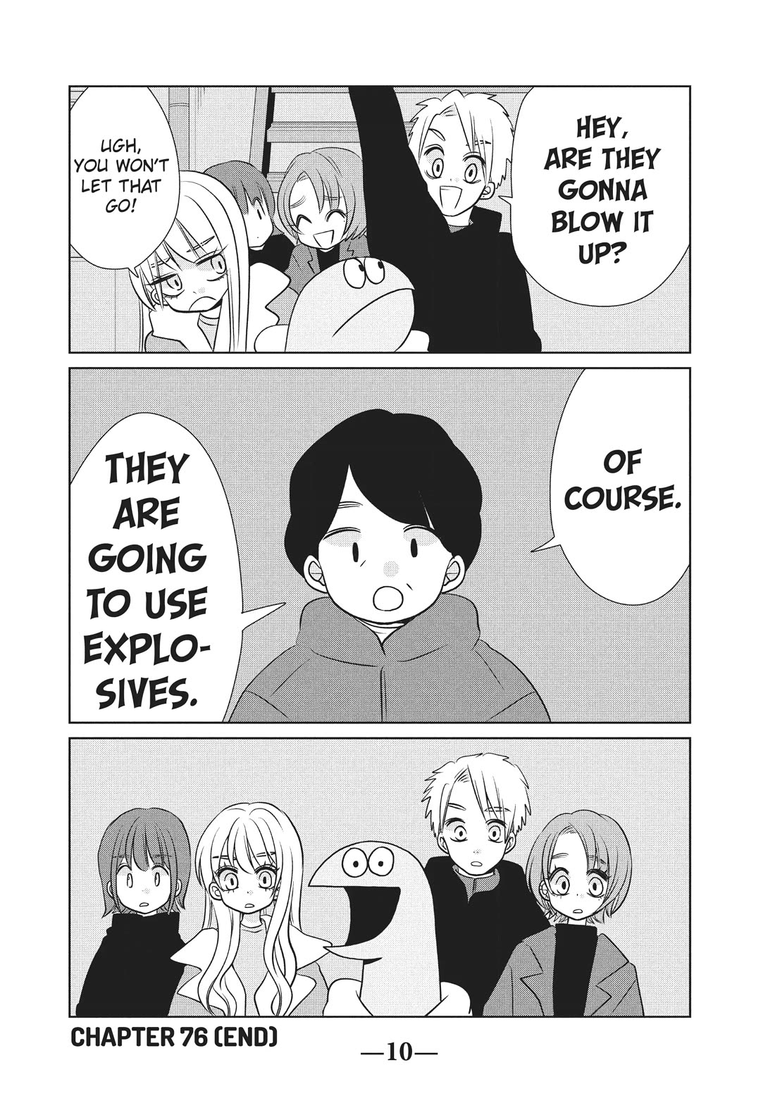 Gyaru and Dinosaur Chapter 76 page 10 - Chapter 76