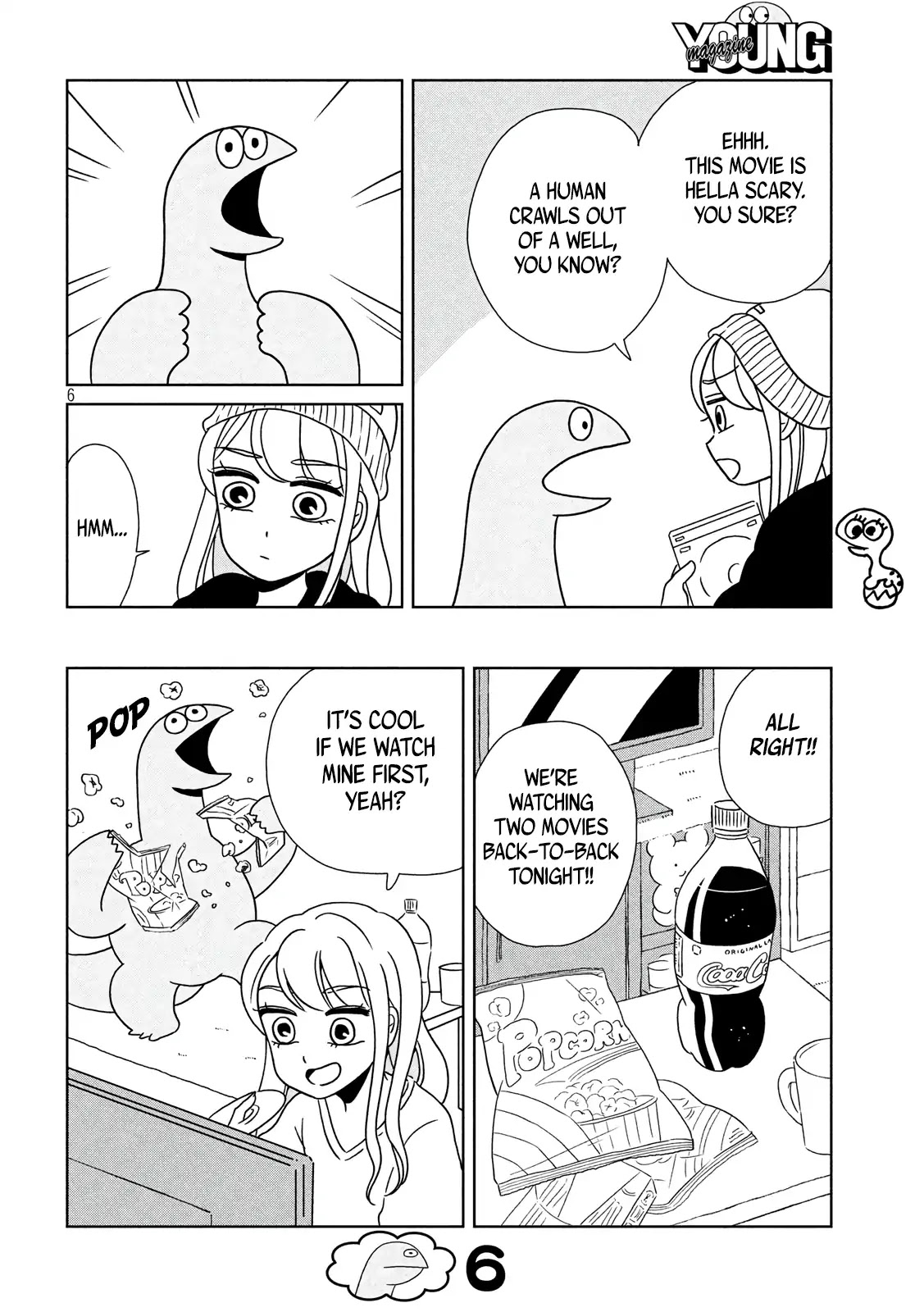 Gyaru and Dinosaur Chapter 8 page 6 - Chapter 8: Guess I'll Rent That