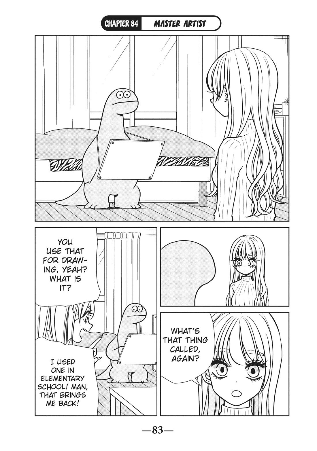 Gyaru and Dinosaur Chapter 84 page 1 - Chapter 84