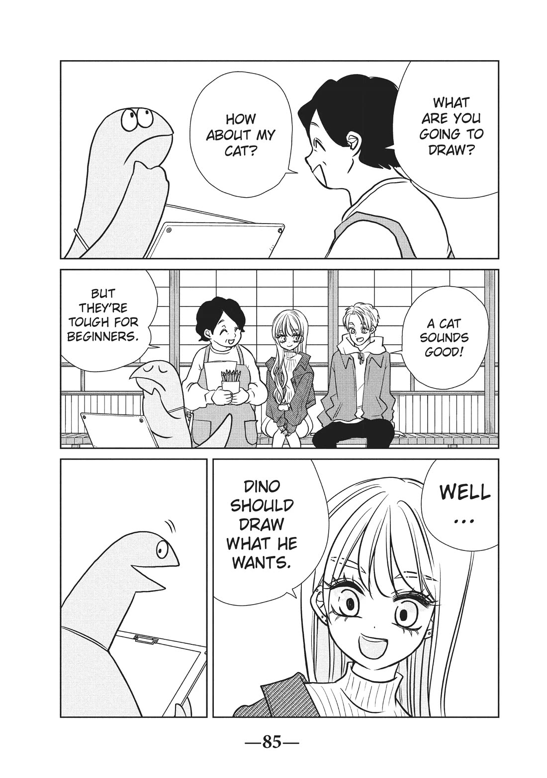 Gyaru and Dinosaur Chapter 84 page 3 - Chapter 84