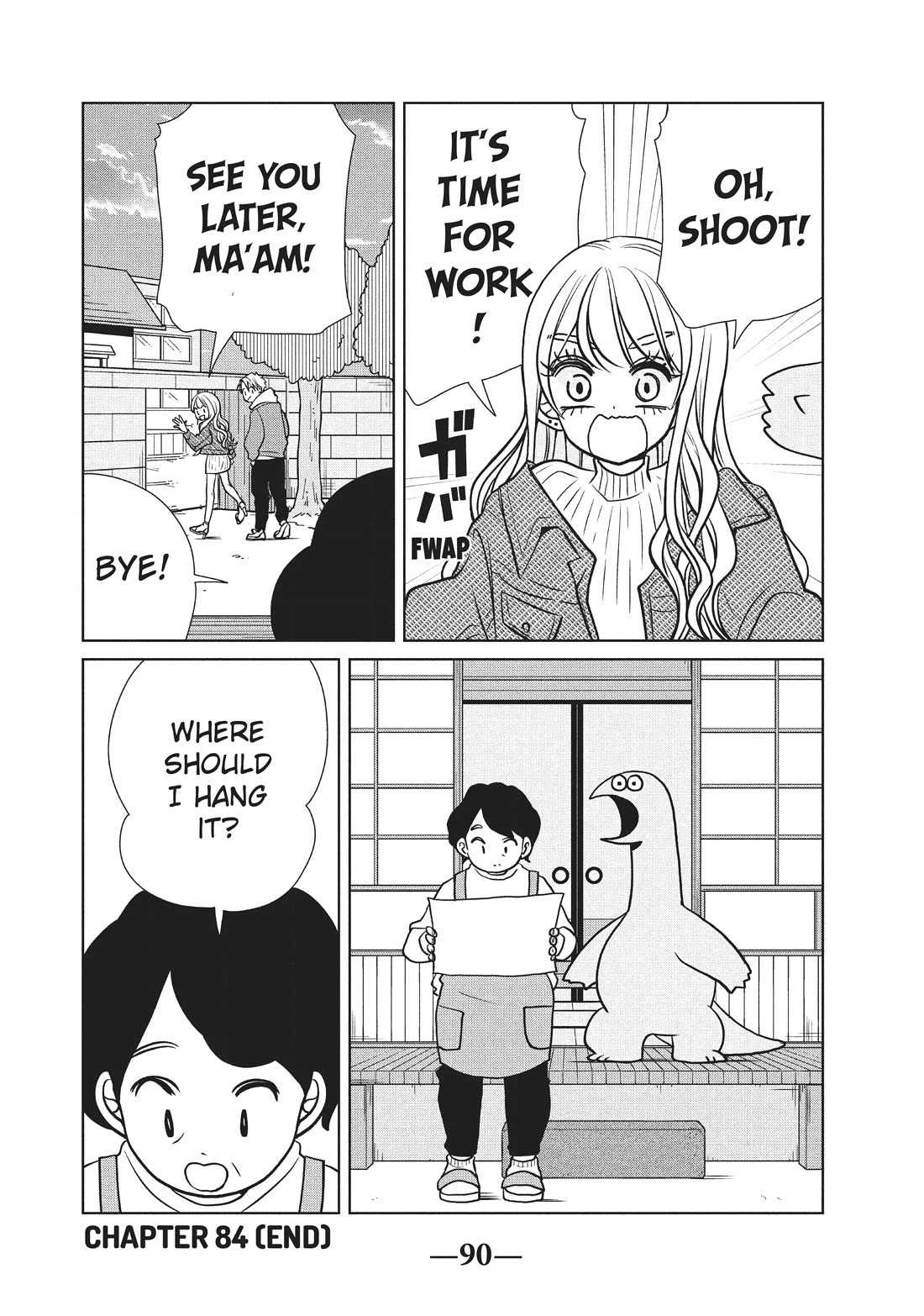 Gyaru and Dinosaur Chapter 84 page 8 - Chapter 84