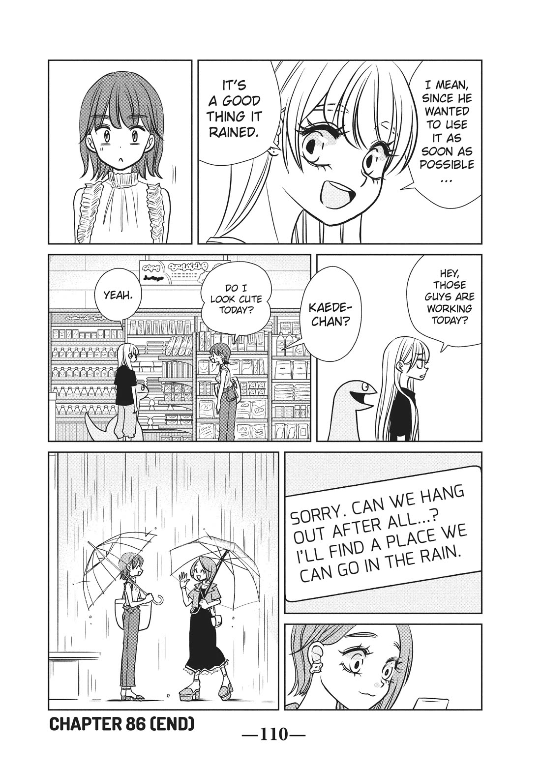 Gyaru and Dinosaur Chapter 86 page 8 - Chapter 86