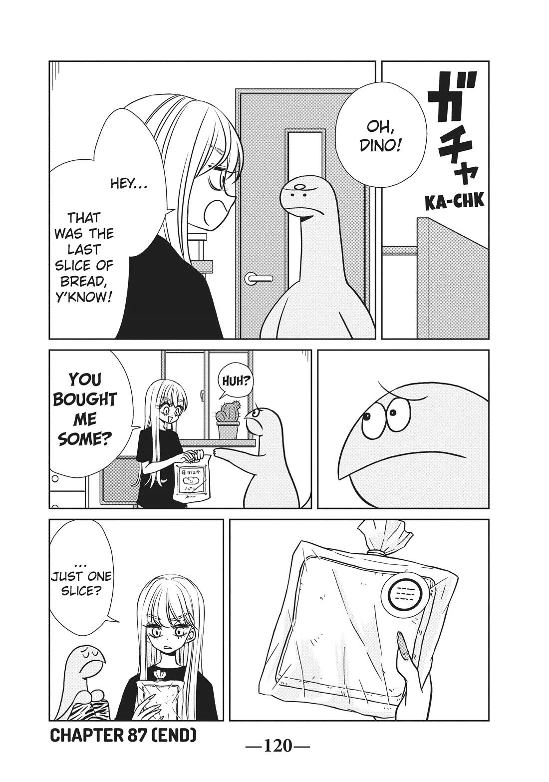 Gyaru and Dinosaur Chapter 87 page 8 - Chapter 87