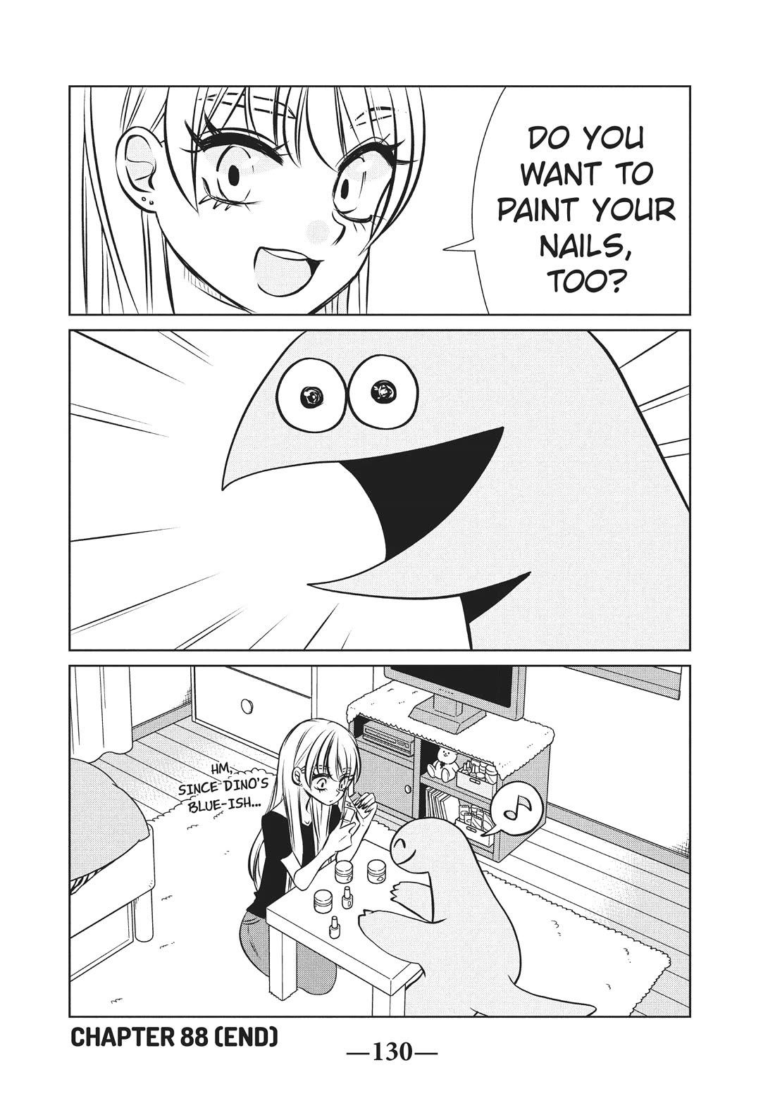 Gyaru and Dinosaur Chapter 88 page 8 - Chapter 88