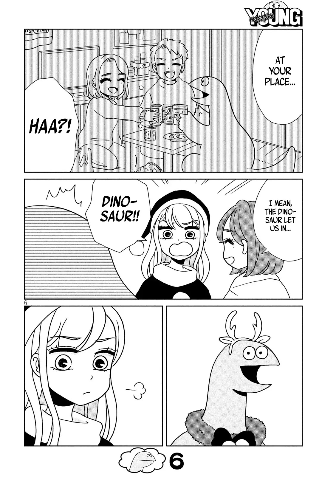 Gyaru and Dinosaur Chapter 9 page 7 - Chapter 9: Merry Christmas!