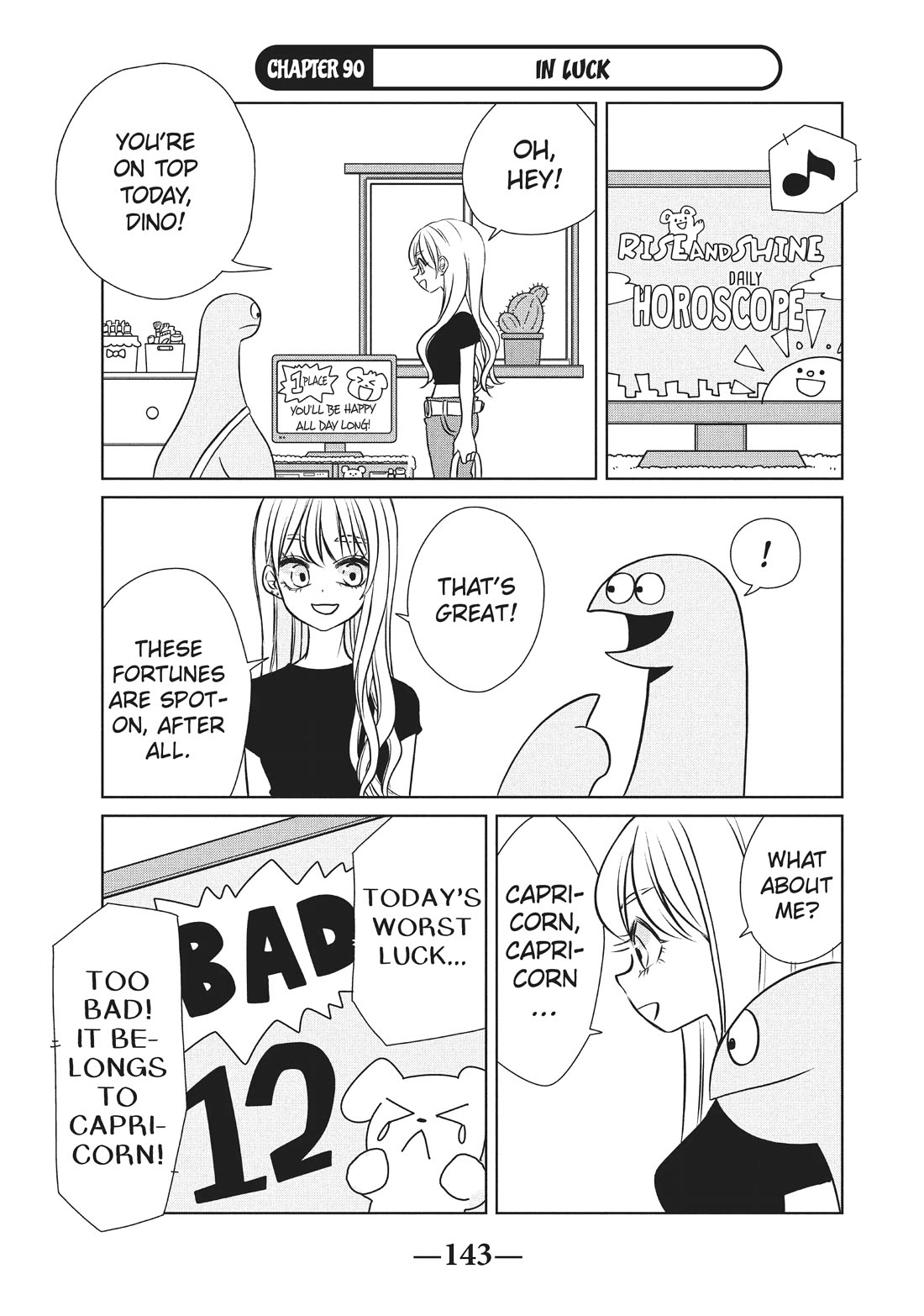 Gyaru and Dinosaur Chapter 90 page 1 - Chapter 90
