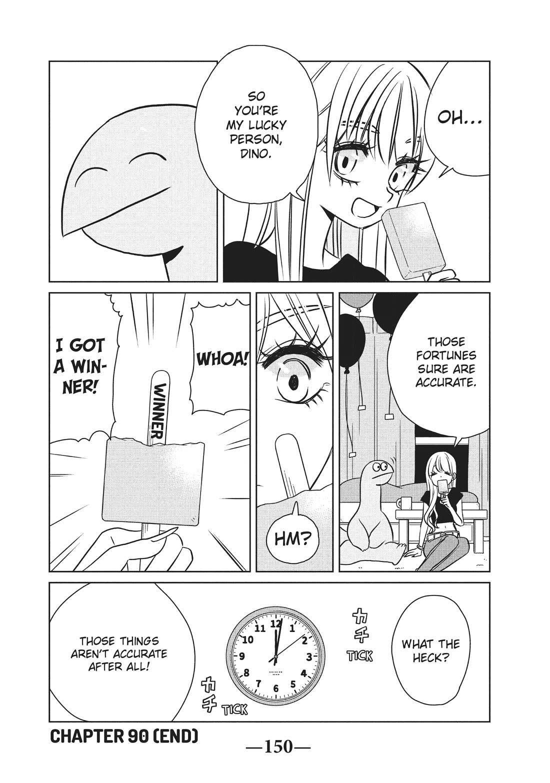 Gyaru and Dinosaur Chapter 90 page 8 - Chapter 90
