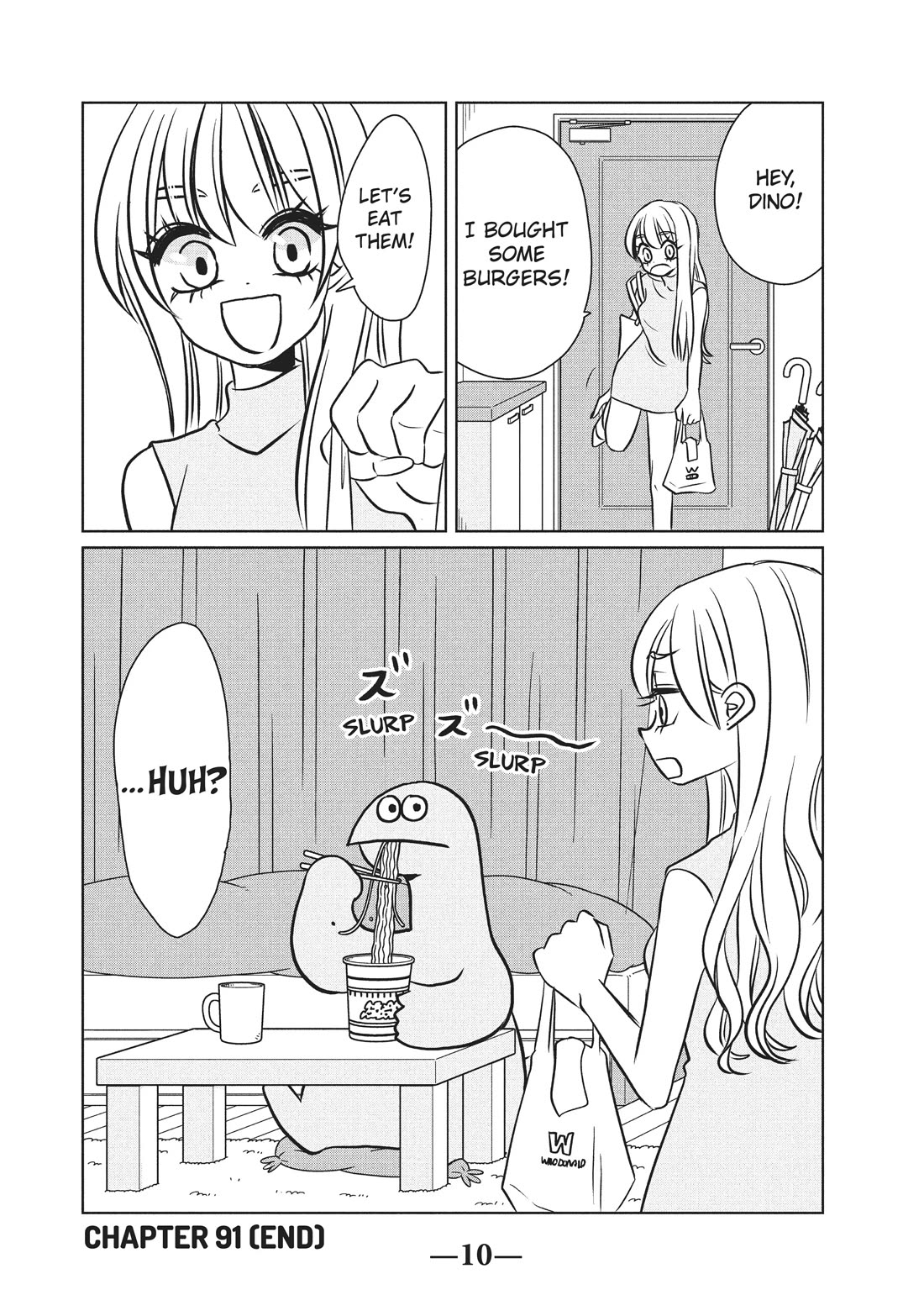 Gyaru and Dinosaur Chapter 91 page 11 - Chapter 91