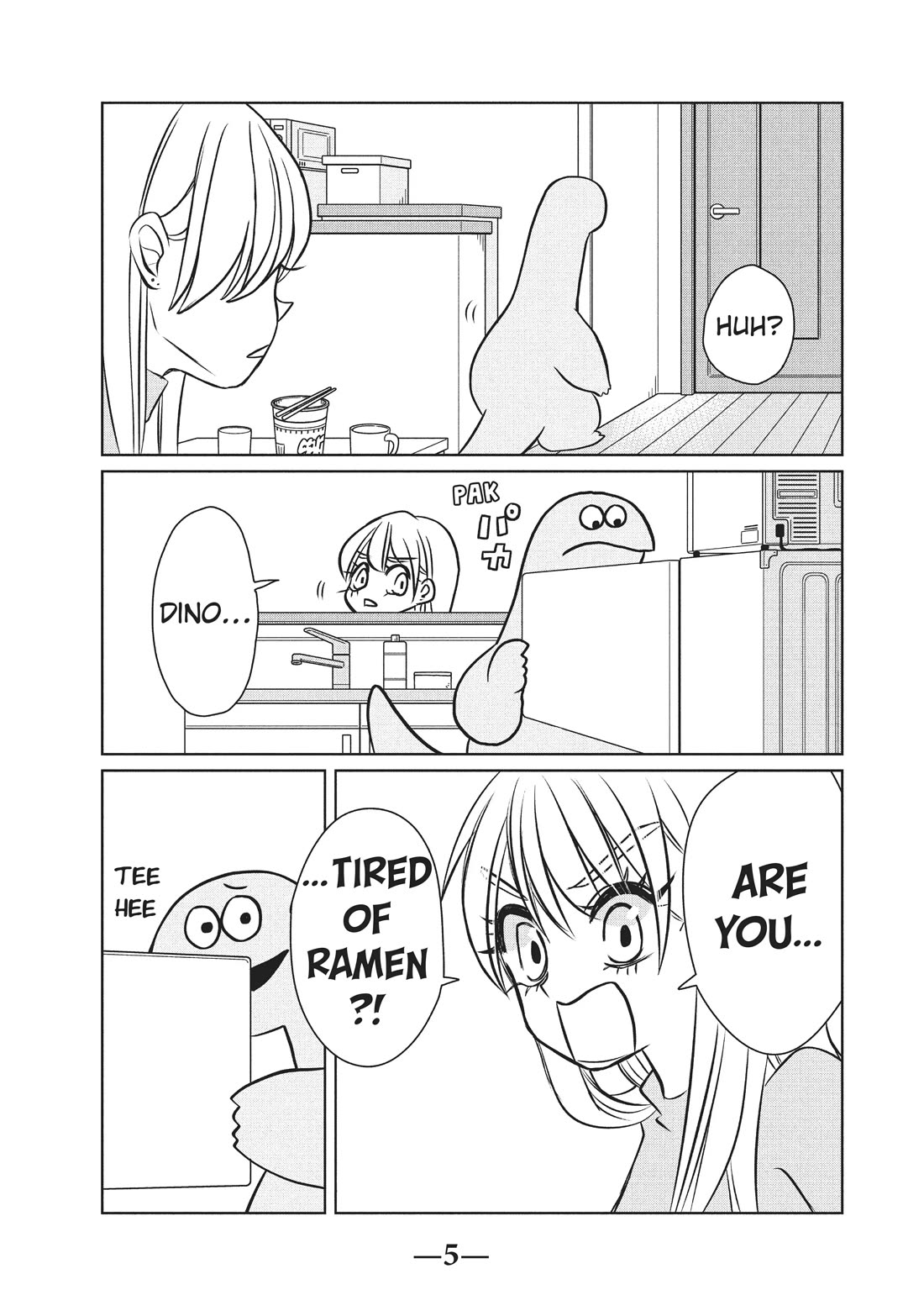 Gyaru and Dinosaur Chapter 91 page 6 - Chapter 91