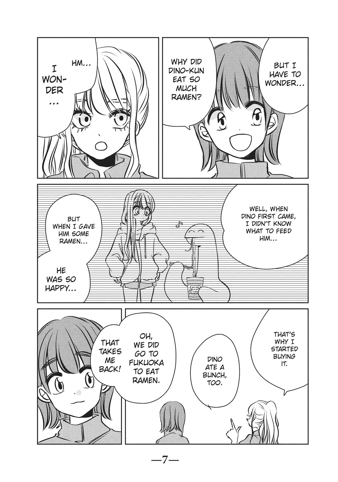 Gyaru and Dinosaur Chapter 91 page 8 - Chapter 91