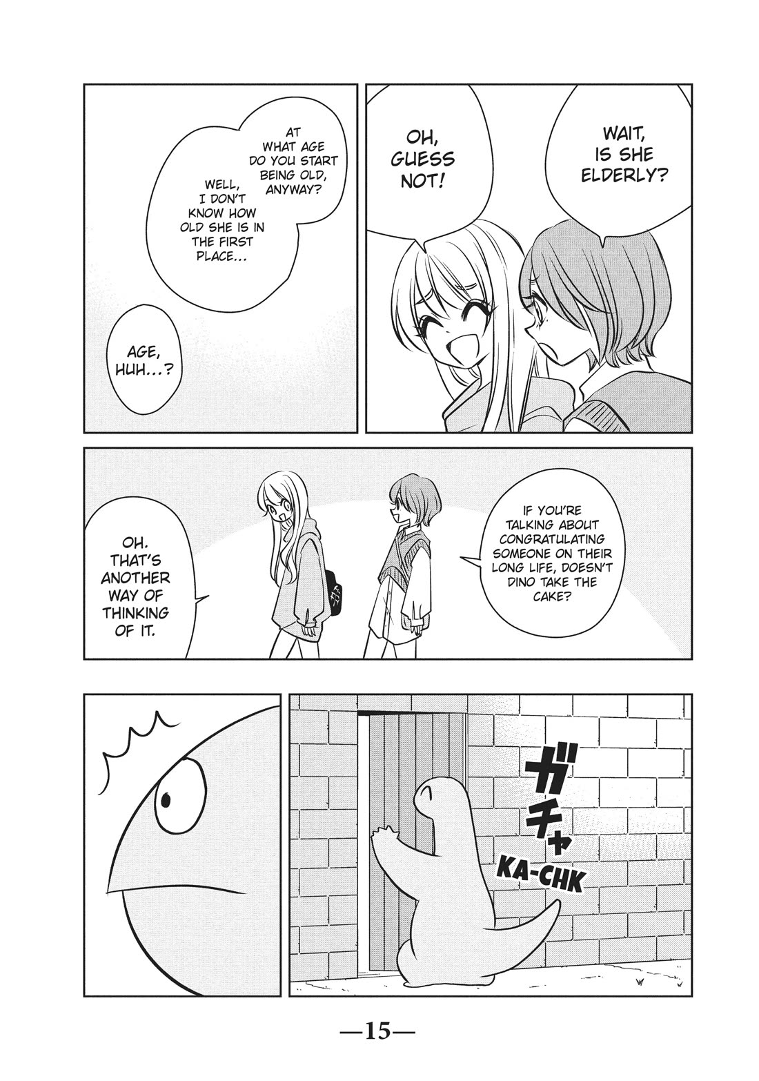 Gyaru and Dinosaur Chapter 92 page 3 - Chapter 92