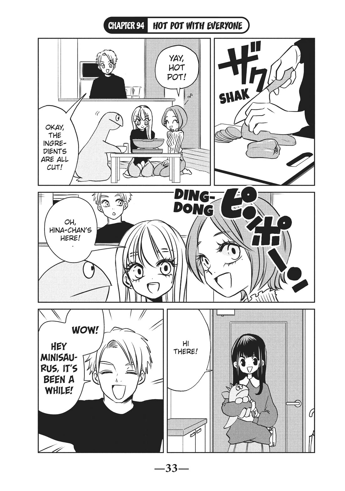 Gyaru and Dinosaur Chapter 94 page 1 - Chapter 94