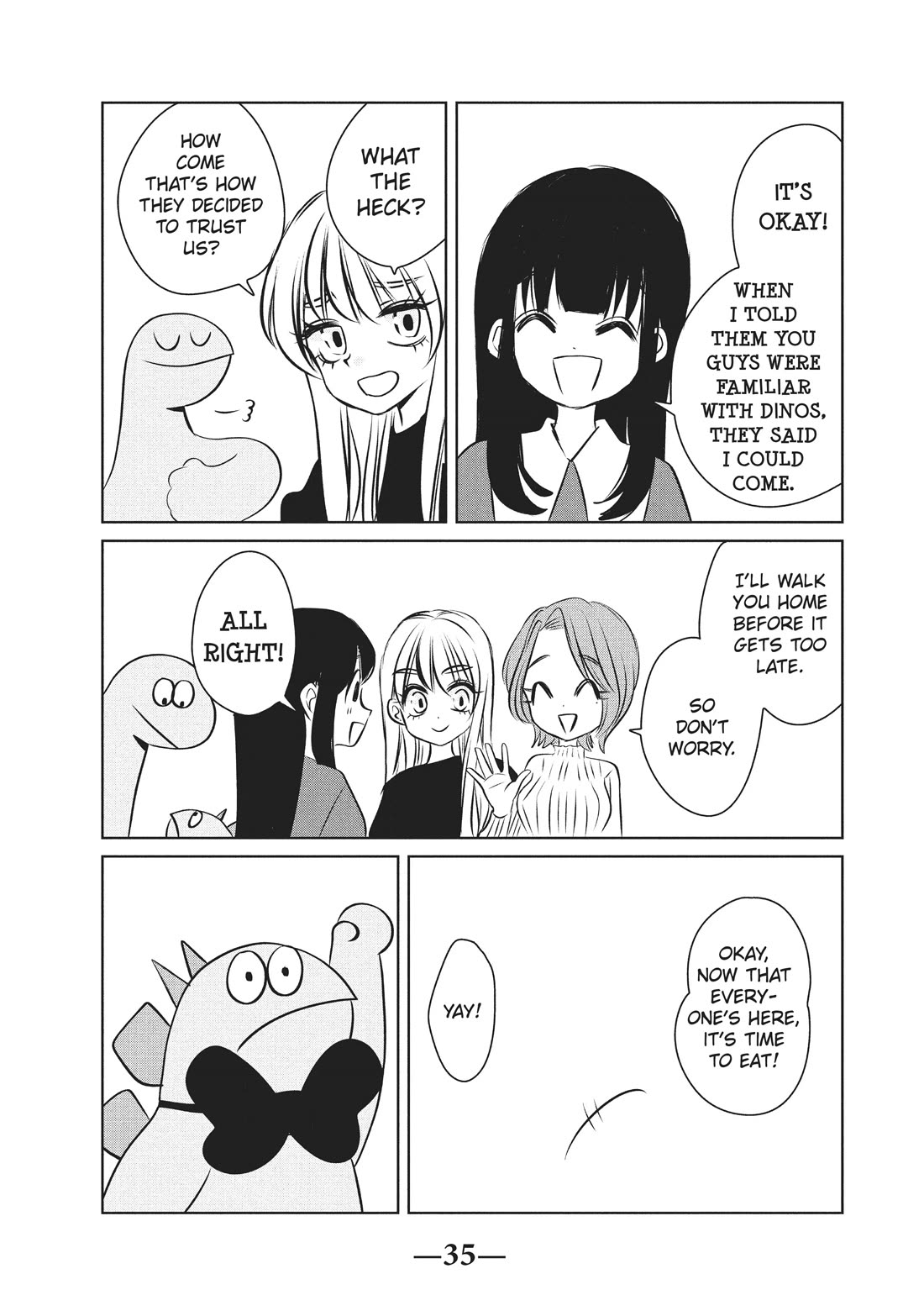 Gyaru and Dinosaur Chapter 94 page 3 - Chapter 94