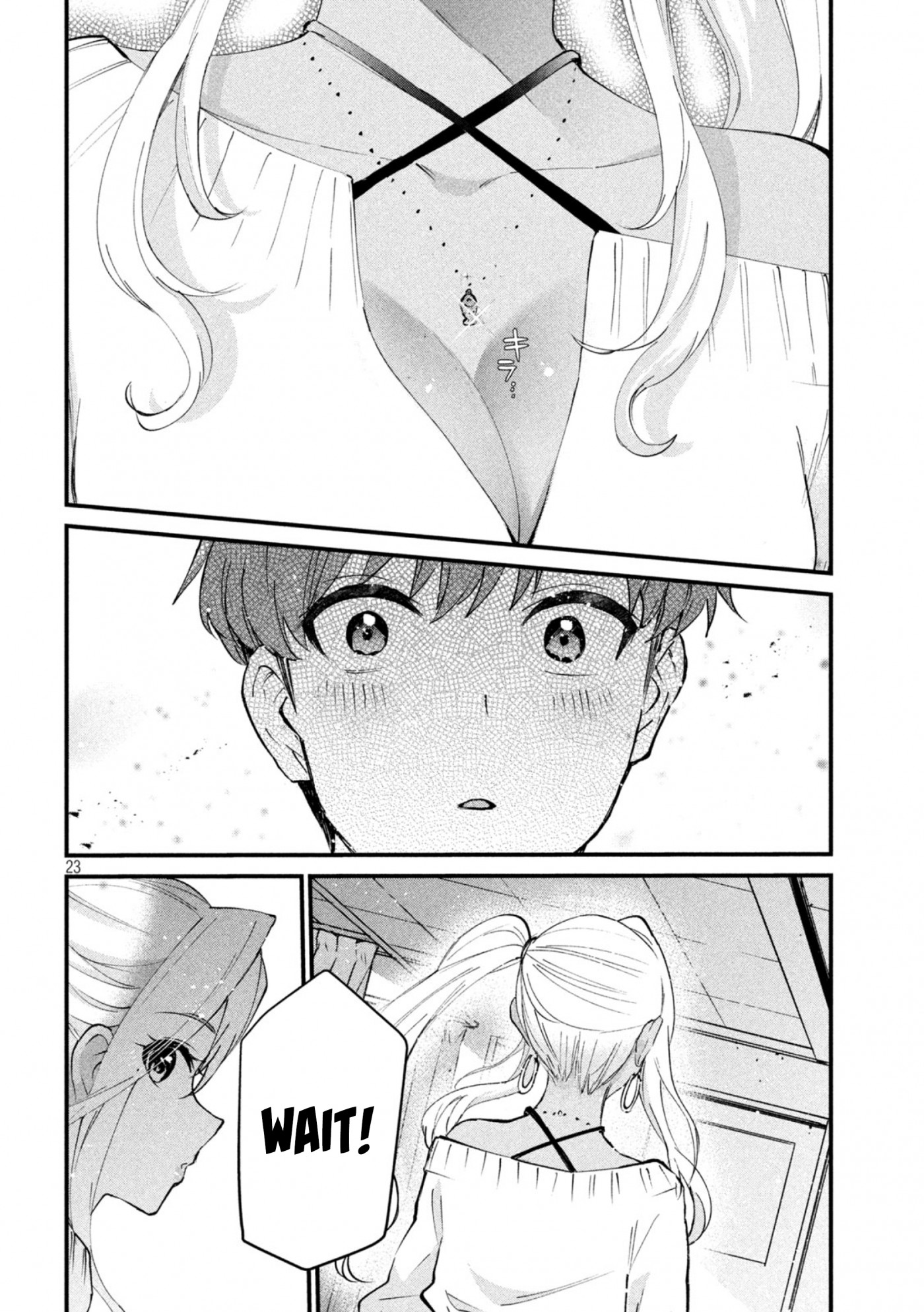 Gyaru Sensei Chapter 1 page 23 - Chapter 1: Gal-sen's cleavage