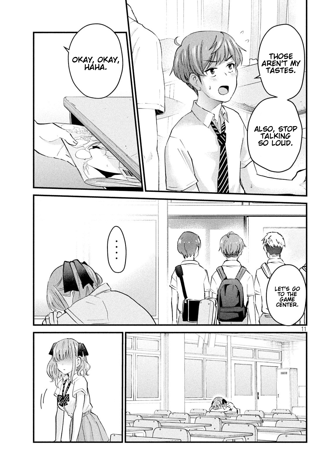 Gyaru Sensei Chapter 10 page 12 - Chapter 10: JK and Table