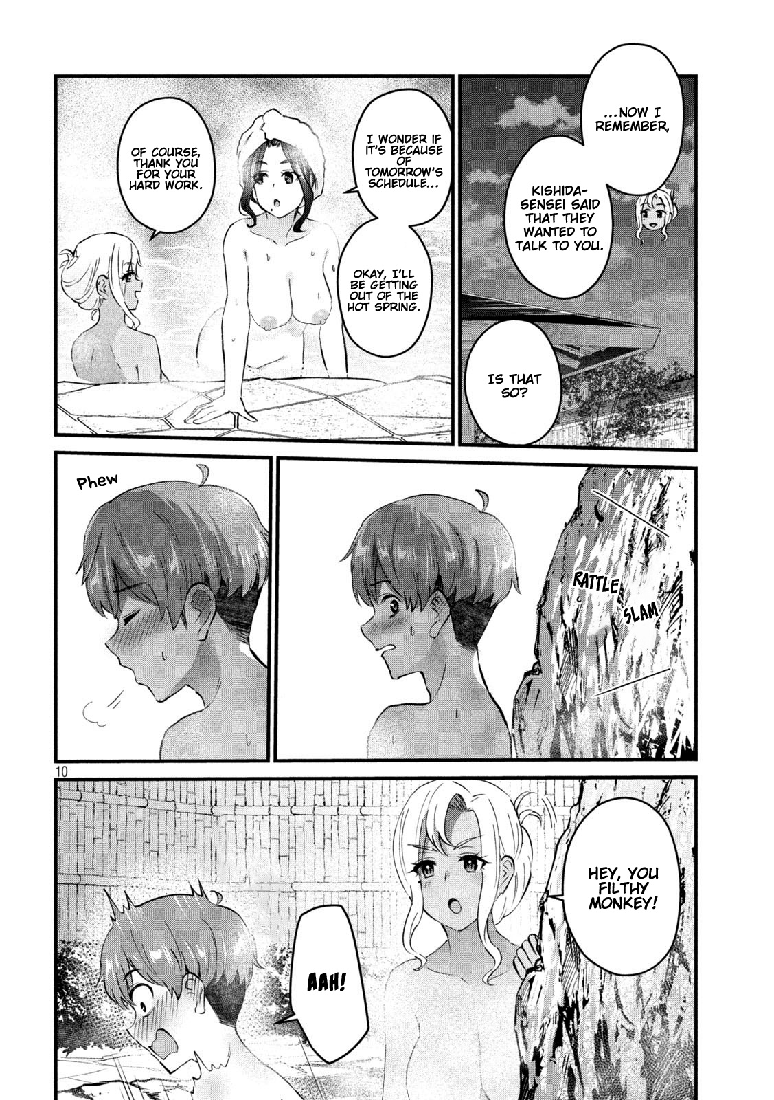 Gyaru Sensei Chapter 12 page 11 - Chapter 12: Gal-Sen and The Hot Springs