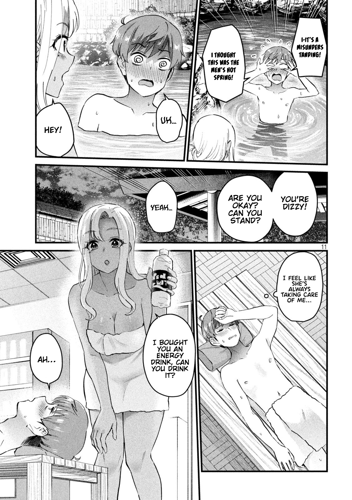 Gyaru Sensei Chapter 12 page 12 - Chapter 12: Gal-Sen and The Hot Springs